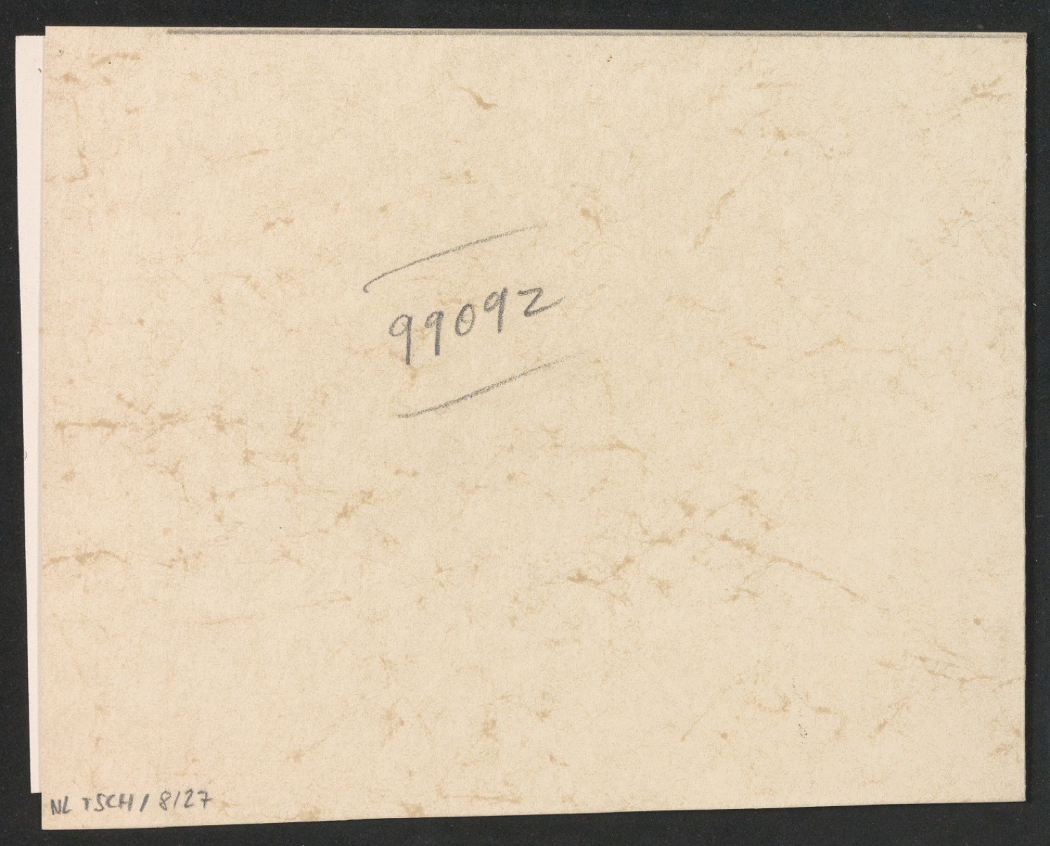 Typographischer Entwurf mit montierten Buchstaben zu Geschichte der Schrift in Bildern — Blatt 3