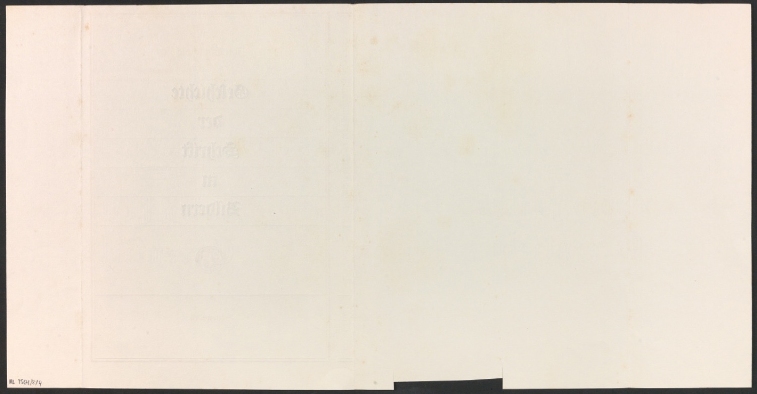 Probedrucke für Schutzumschlag von Geschichte der Schrift in Bildern — Blatt 6