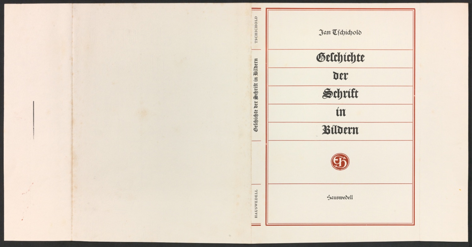 Probedrucke für Schutzumschlag von Geschichte der Schrift in Bildern — Blatt 7