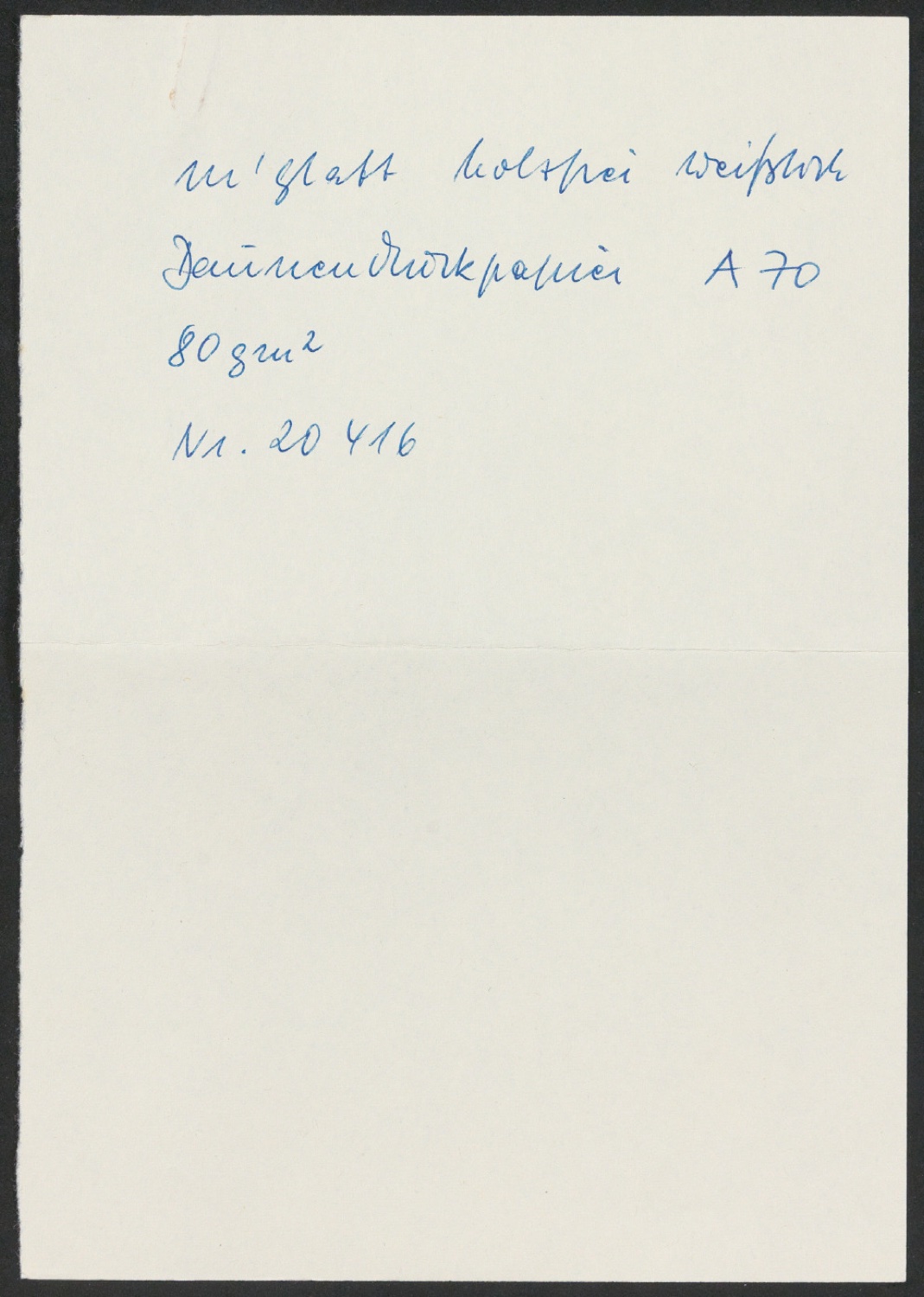 Papiermuster und Gewebemuster mit Notizen Tschicholds für Druck von Geschichte der Schrift in Bildern — Blatt 11