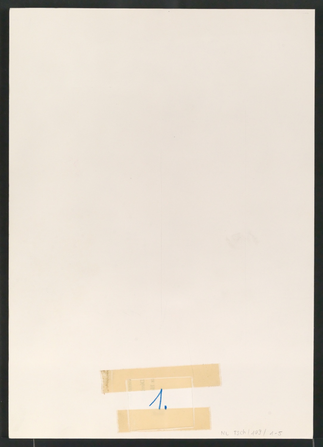 Auf Papier montierte Entwürfe für den Bucheinband von Schweizer Bücherkatalog 1959/60 — Blatt 2