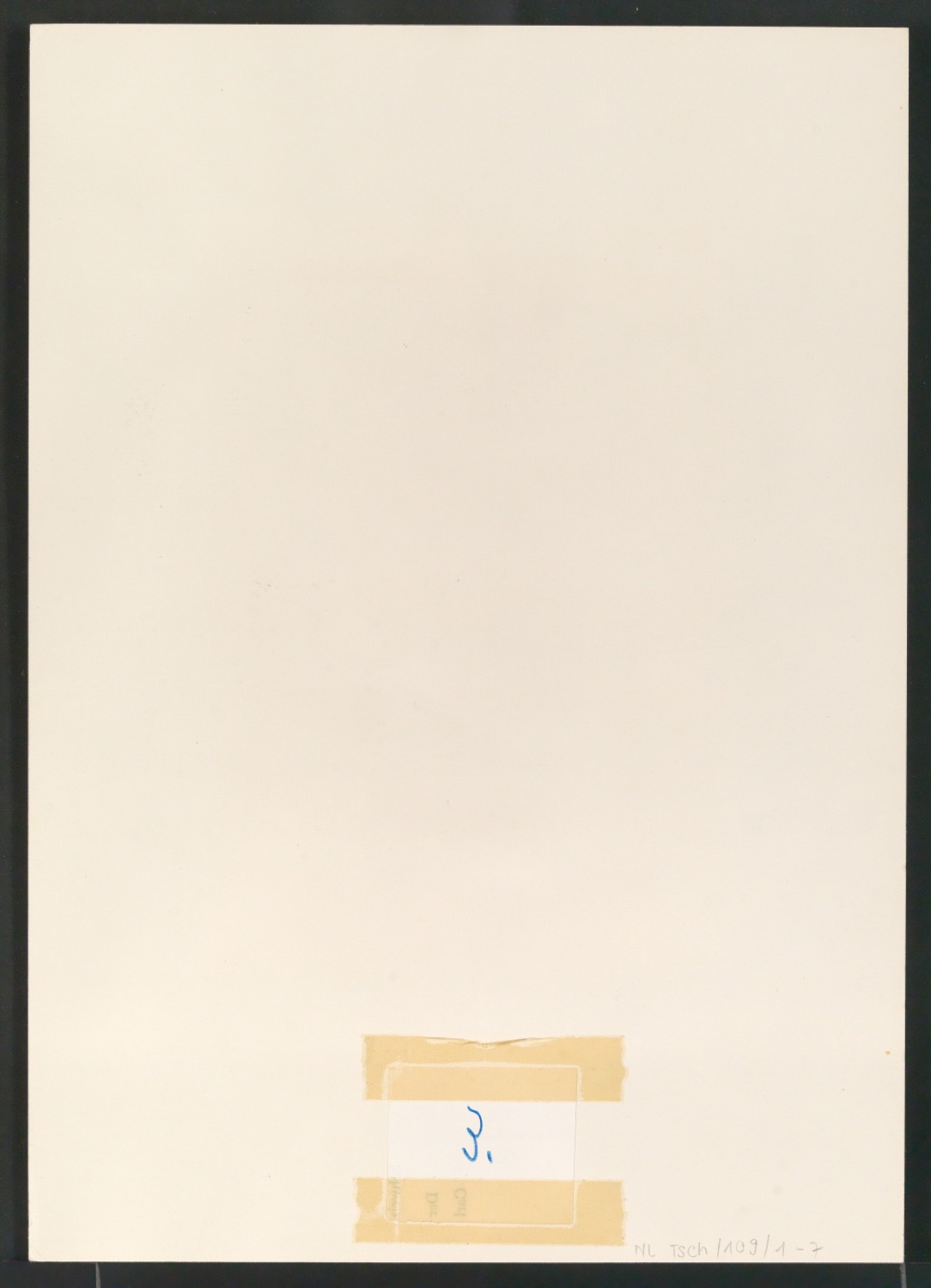 Auf Papier montierte Entwürfe für den Bucheinband von Schweizer Bücherkatalog 1959/60 — Blatt 4