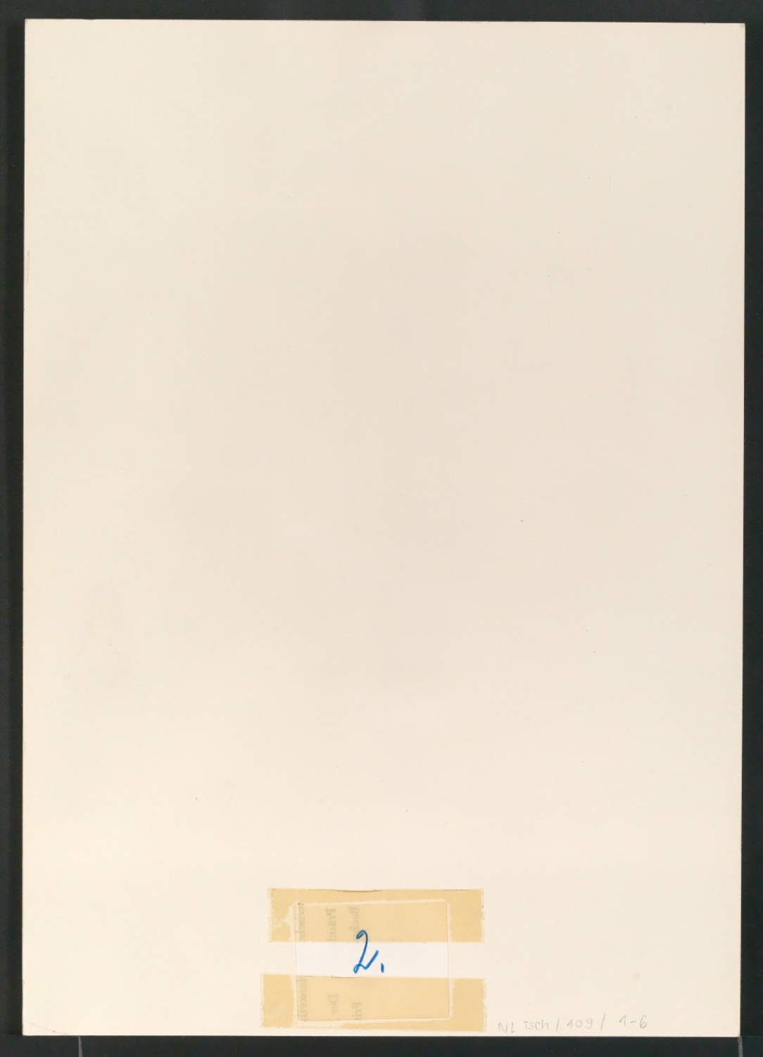 Auf Papier montierte Entwürfe für den Bucheinband von Schweizer Bücherkatalog 1959/60 — Blatt 8