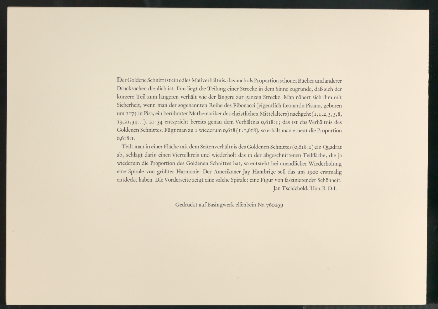 Neujahrswünsche Goldener Schnitt von Bucherer, Kurrus & Co. — Blatt 3