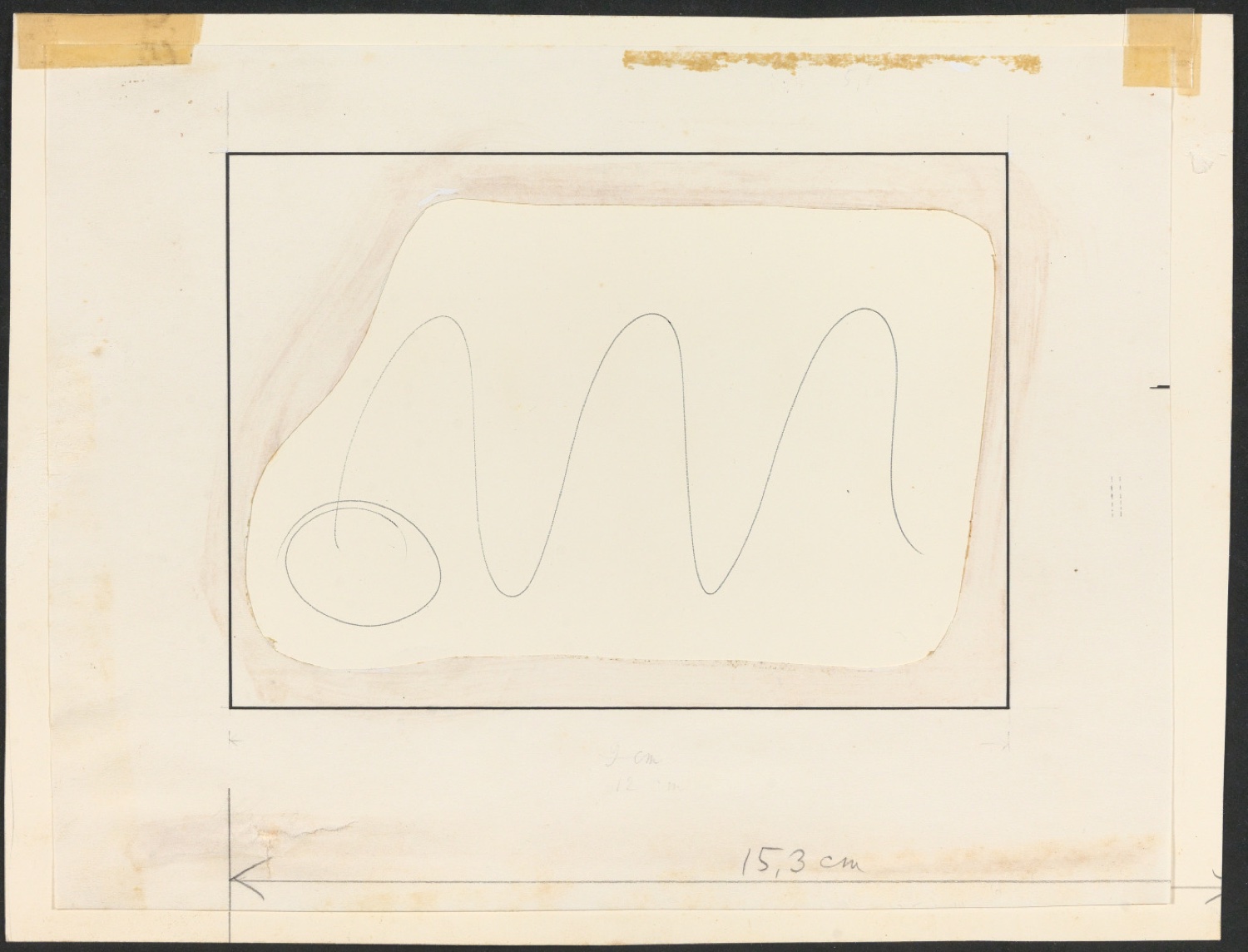 Satzvorlage einer Illustration für Der chinesische und der japanische mehrfarbige Holztafeldruck, technisch — Blatt 1
