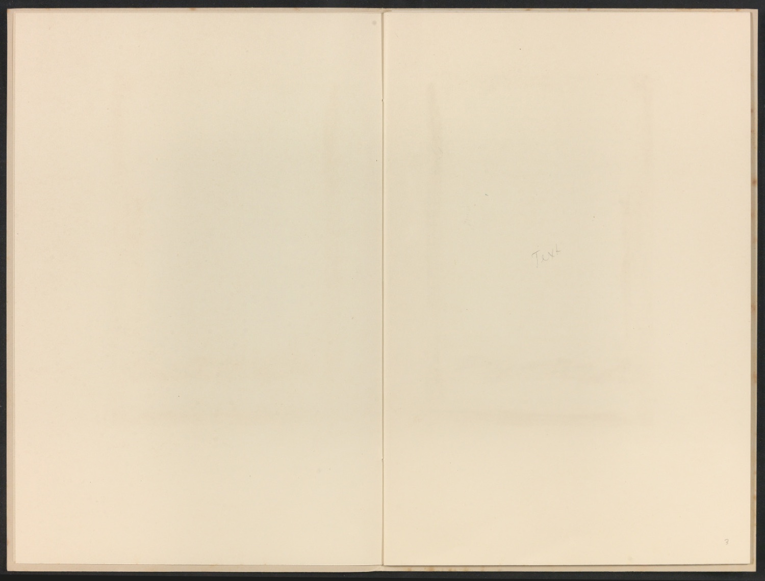 Handschriftlicher Entwurf auf Blindband für den Umschlag von Chinese and Japanese Polychrome Woodcuts — Blatt 4