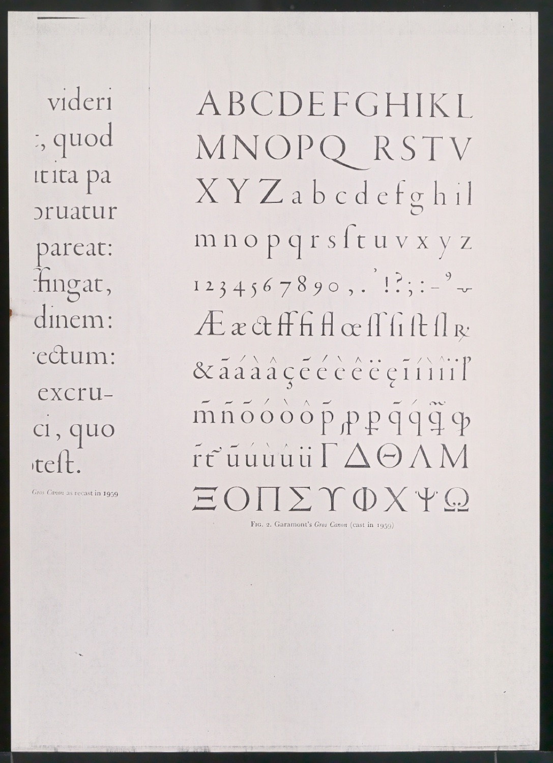 Fotokopien der Gros Canon von Claude Garamond — Blatt 11