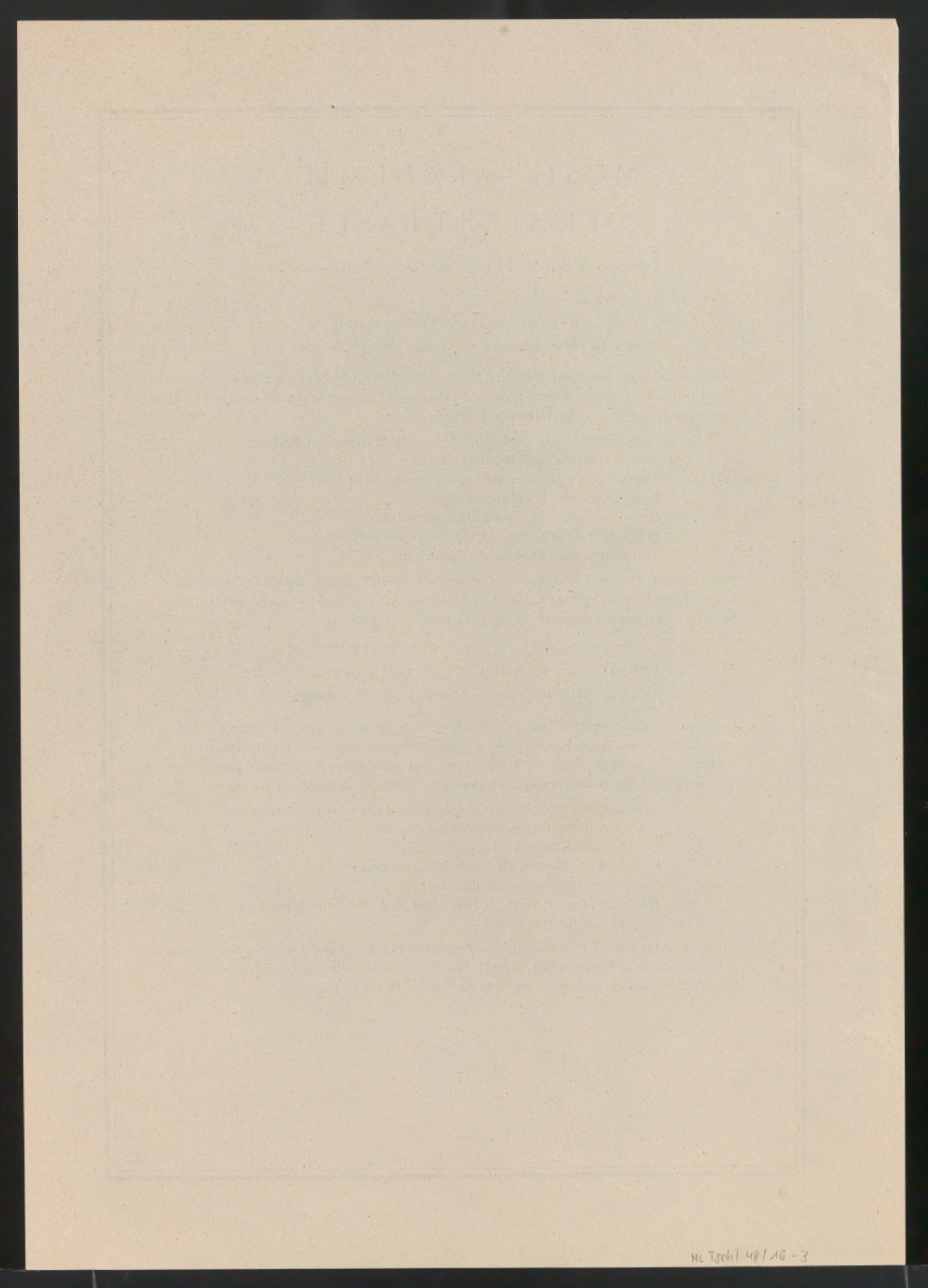 Zeitungsanzeige Musik-Akademie der Stadt Basel — Blatt 4