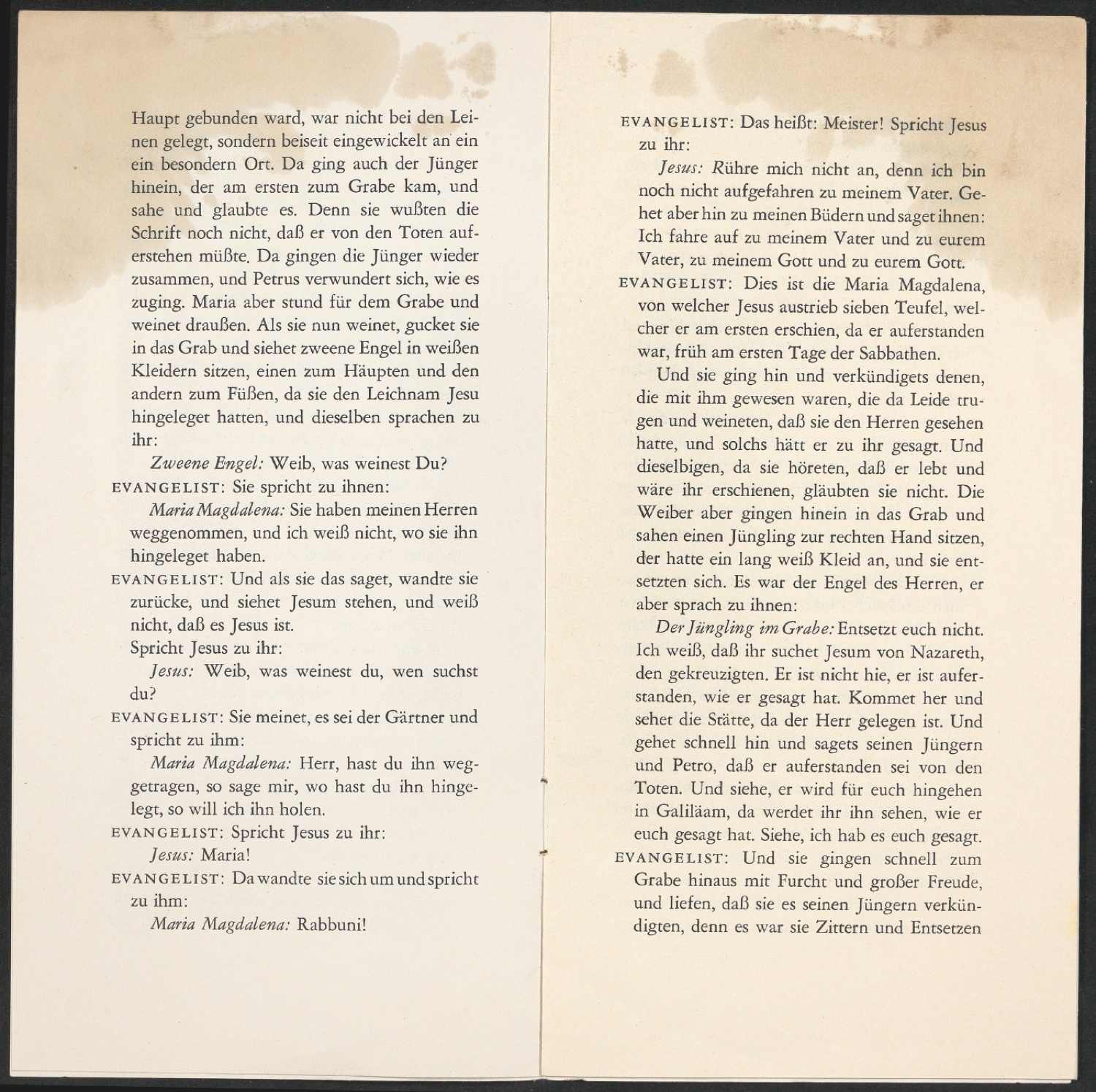 Korrekturfahne für Programmheft Konzert Heinrich Schütz — Blatt 3