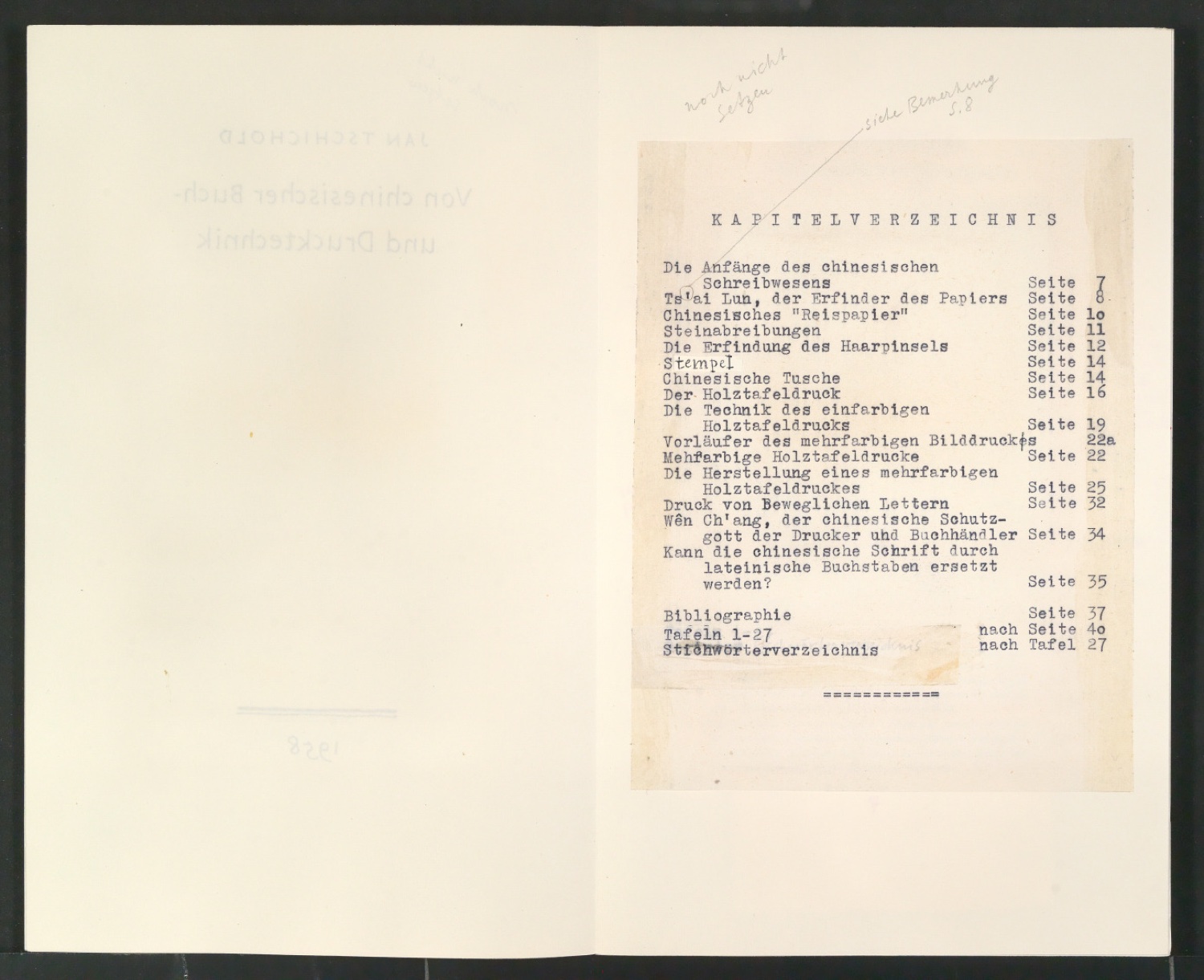 Von chinesischer Buch- und Drucktechnik [Manuskript] — Blatt 4