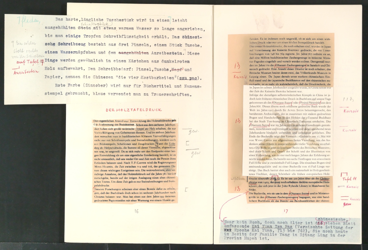 Von chinesischer Buch- und Drucktechnik [Manuskript] — Blatt 10