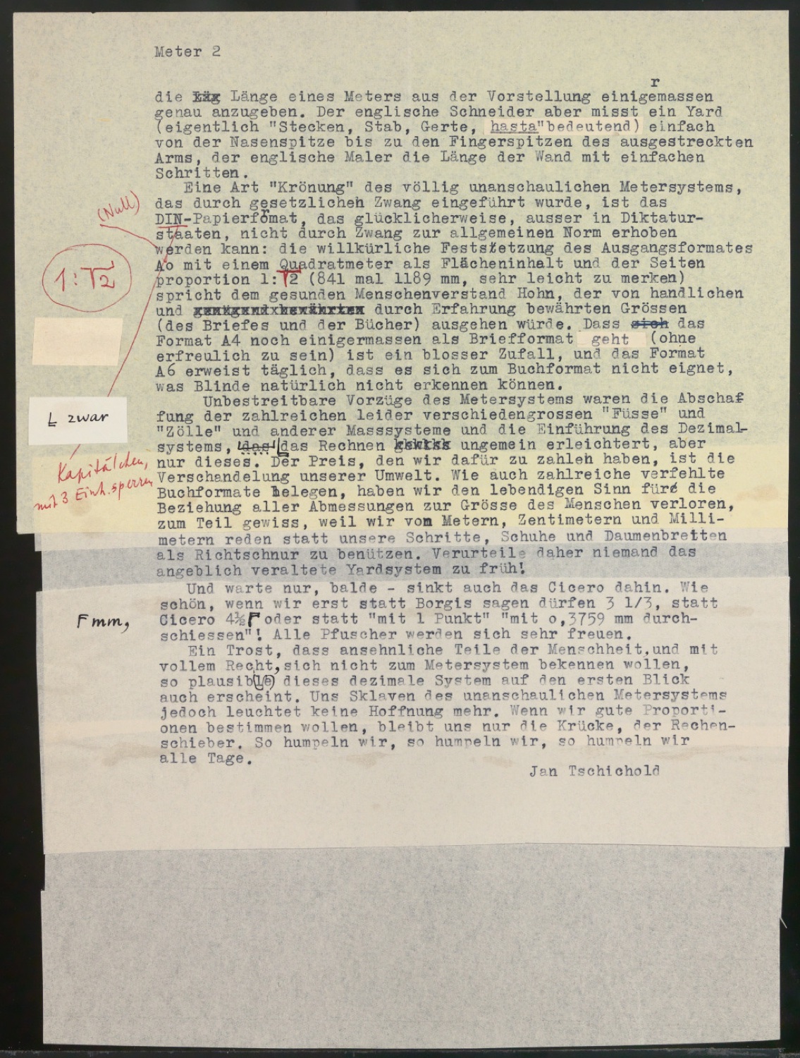 Vom Meter — Blatt 3