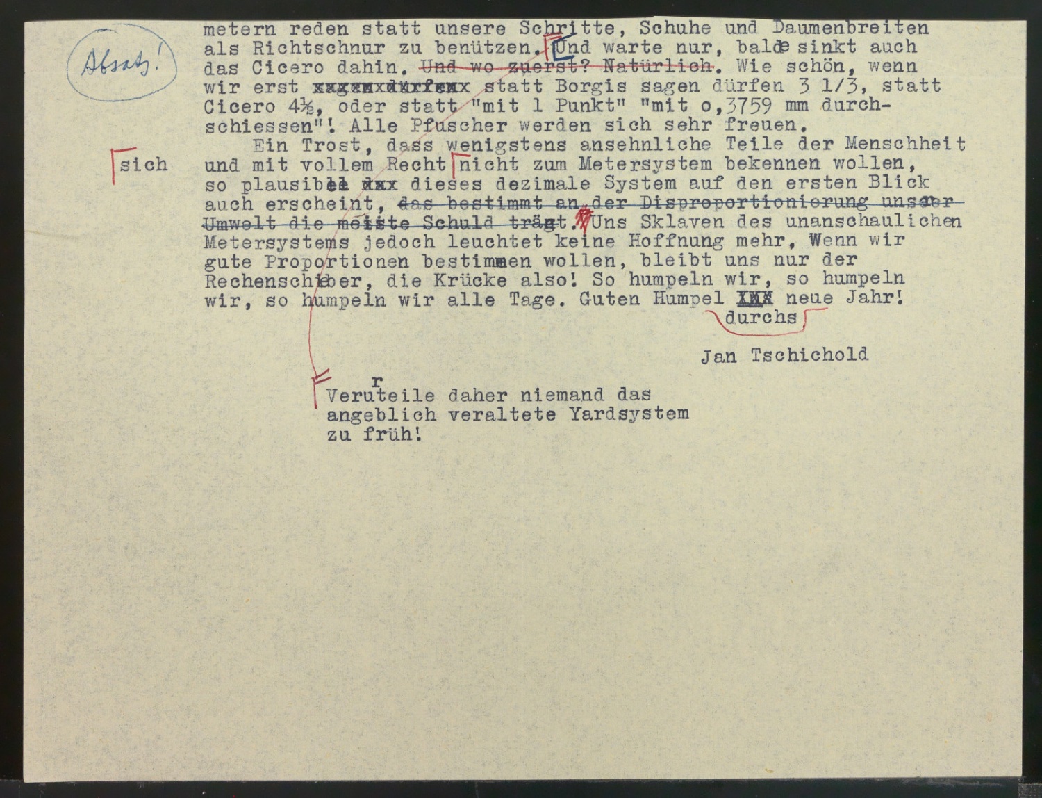 Vom Meter — Blatt 7