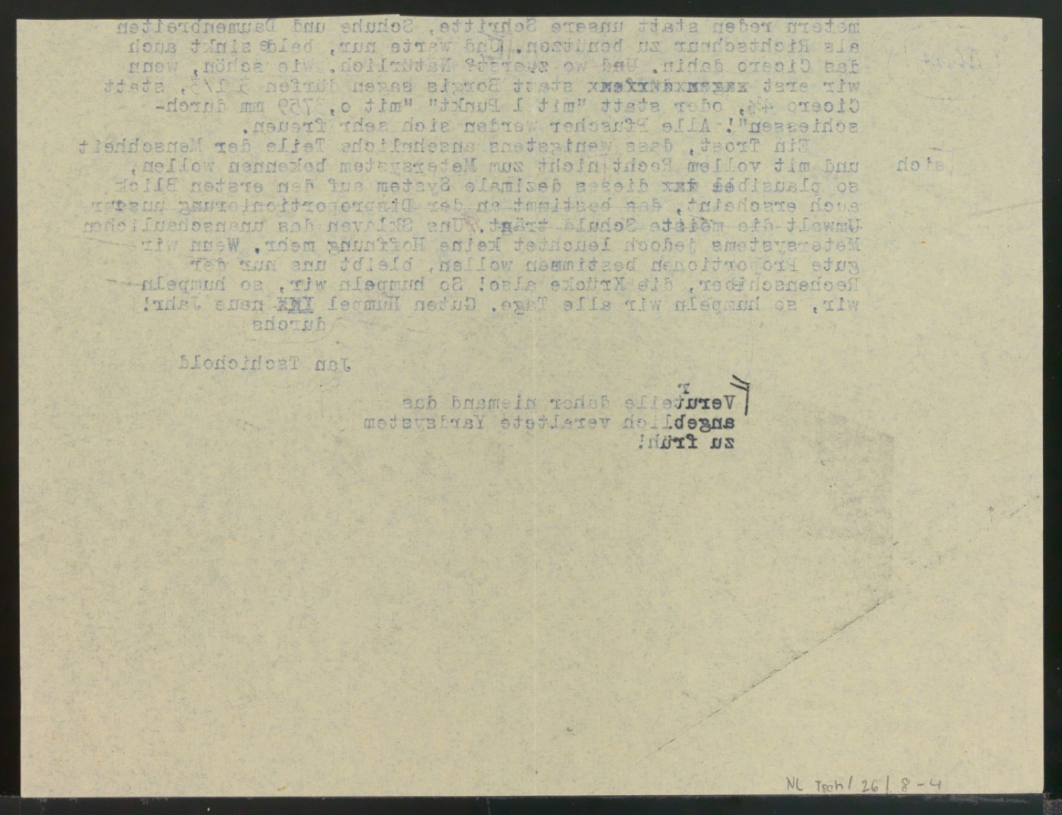 Vom Meter — Blatt 8