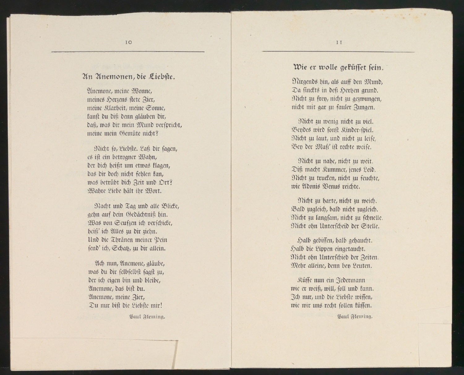 Korrekturbögen mit Probedruck eines Schutzumschlages für Schönste, liebe mich — Blatt 8