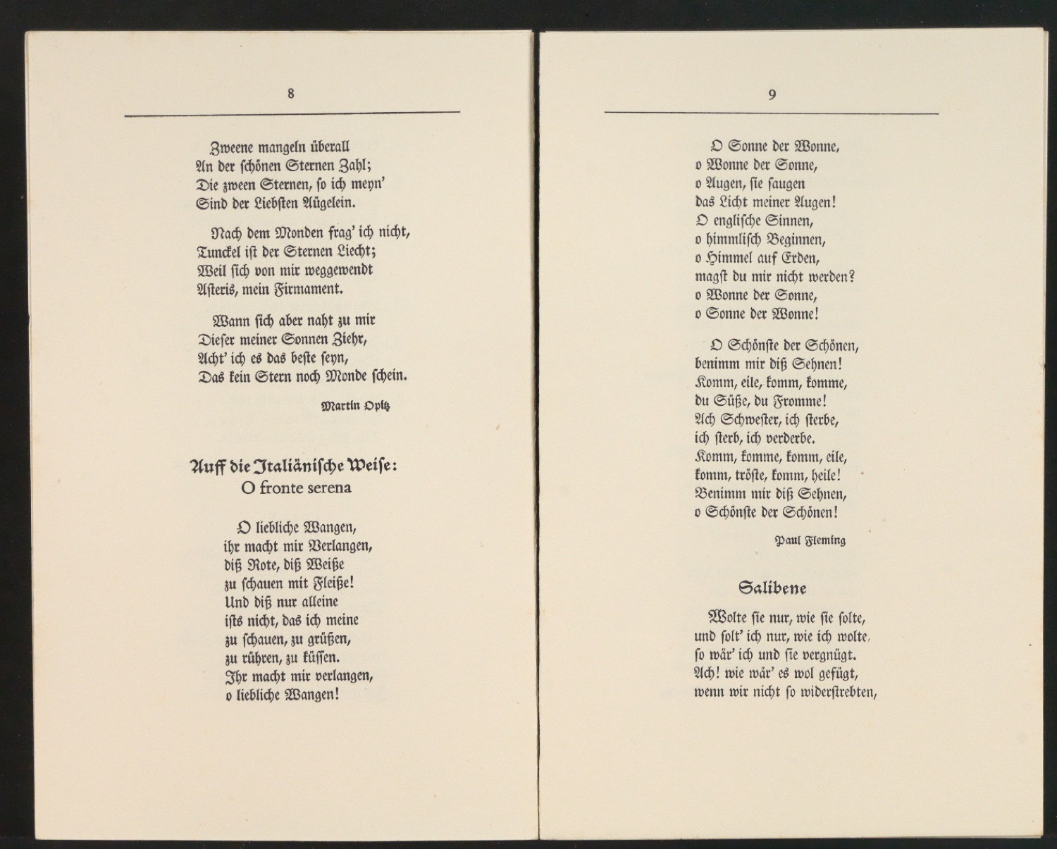 Probedruck mit montiertem Schutzumschlag für Schönste, liebe mich — Blatt 10