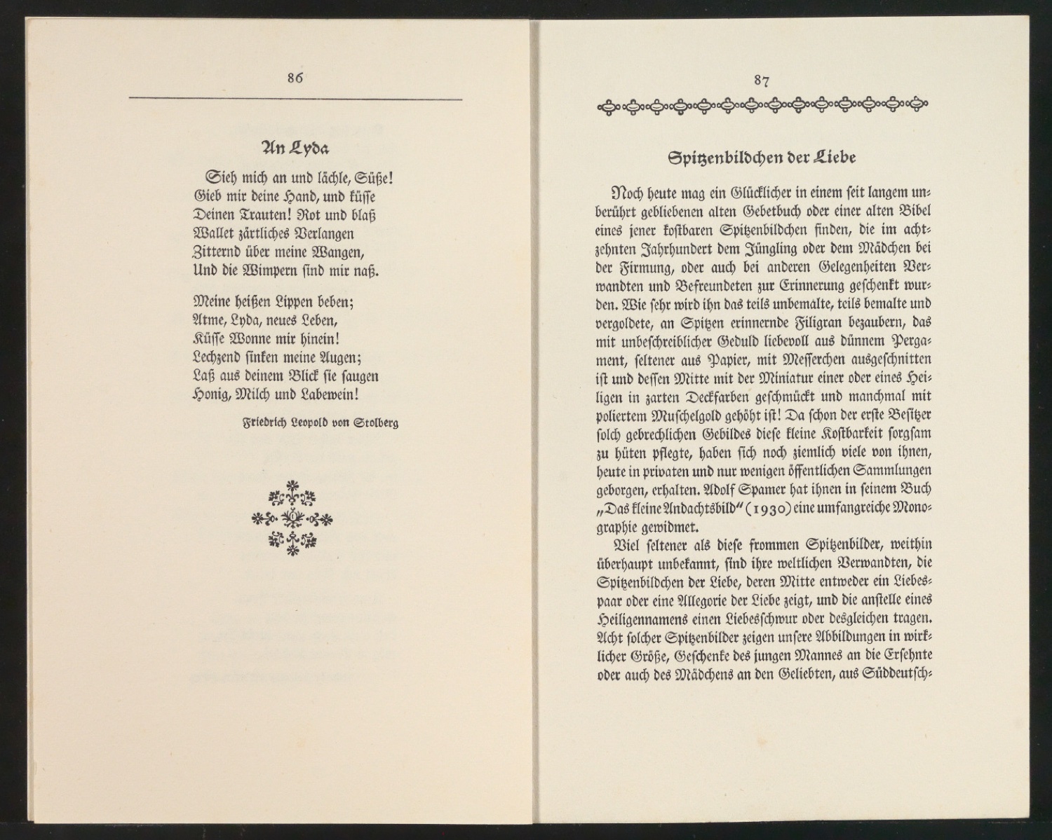 Probedruck mit montiertem Schutzumschlag für Schönste, liebe mich — Blatt 57
