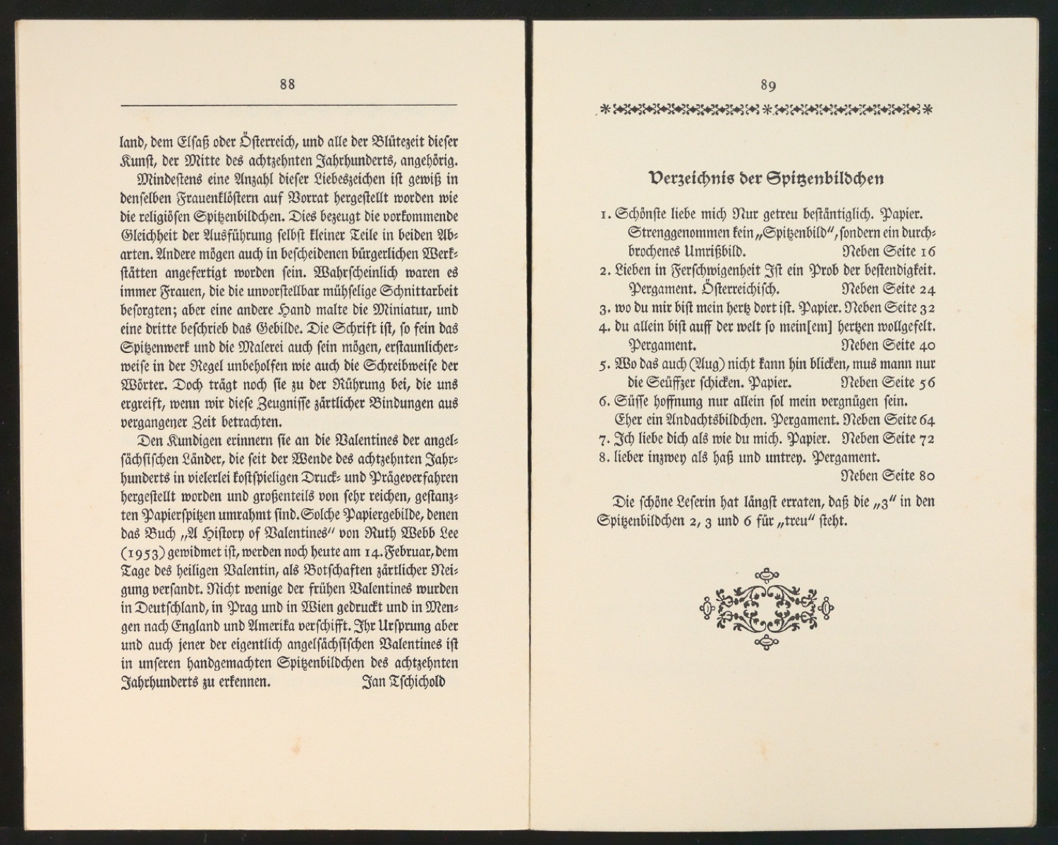 Probedruck mit montiertem Schutzumschlag für Schönste, liebe mich — Blatt 58