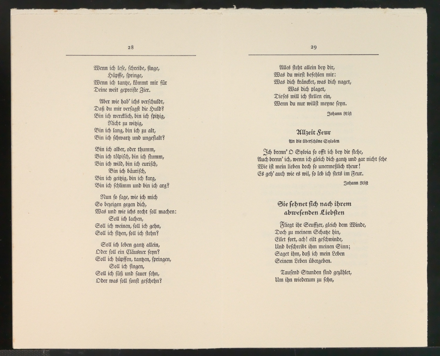 Aushängebogen für Schönste, liebe mich — Blatt 13