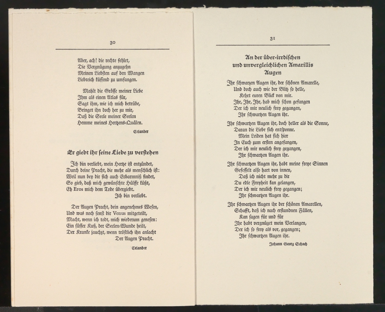 Aushängebogen für Schönste, liebe mich — Blatt 14