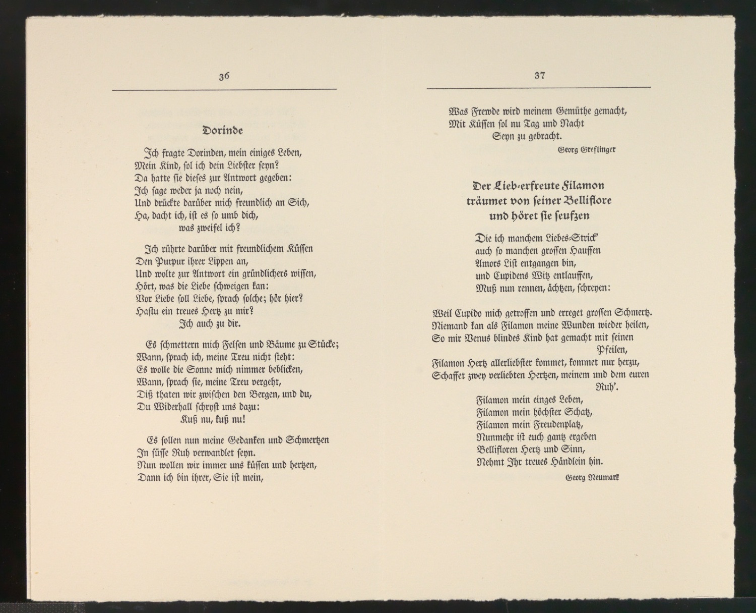 Aushängebogen für Schönste, liebe mich — Blatt 17