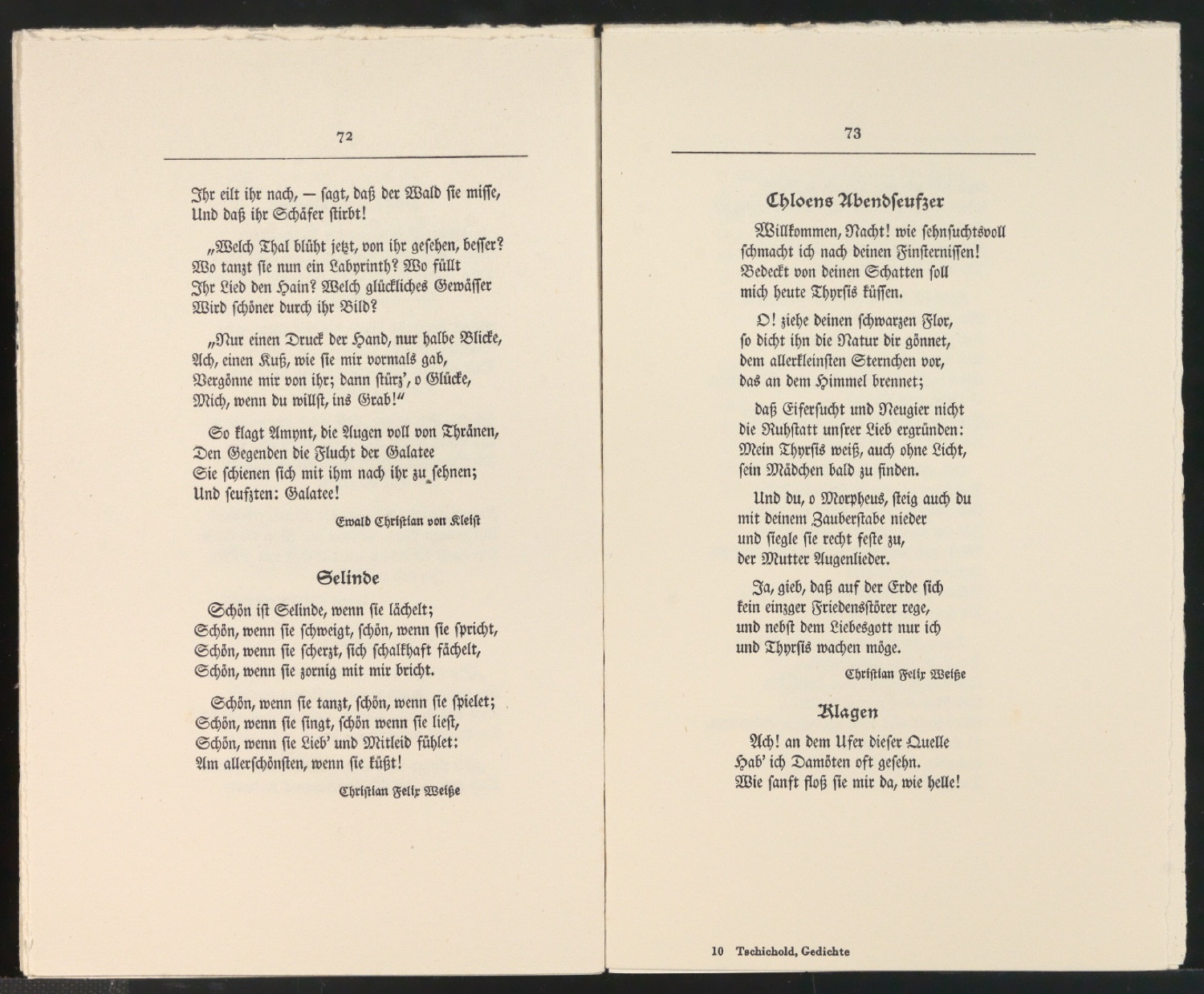 Aushängebogen für Schönste, liebe mich — Blatt 35