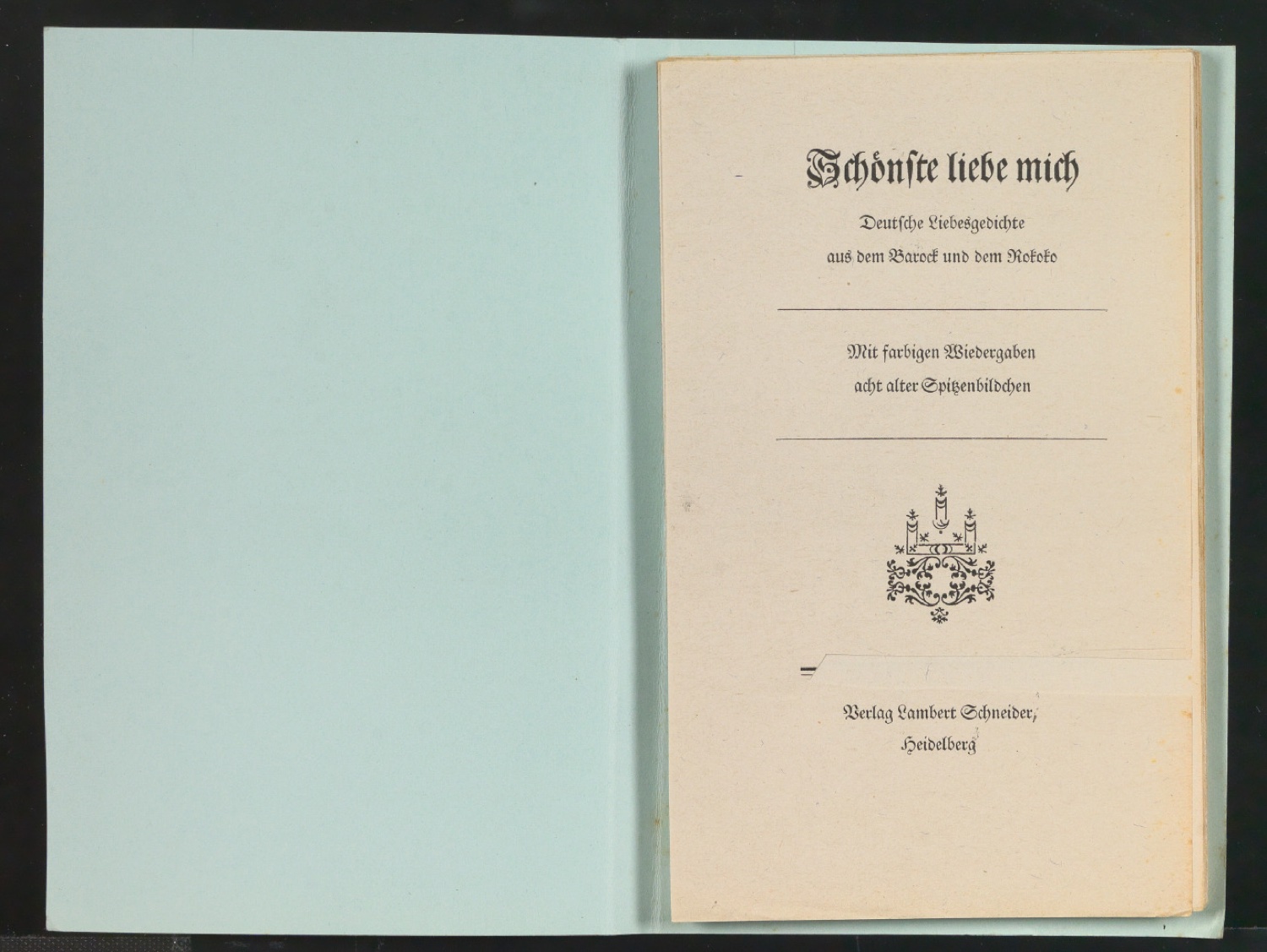 Korrekturbögen neuere 2. Korrektur für Schönste, liebe mich — Blatt 2