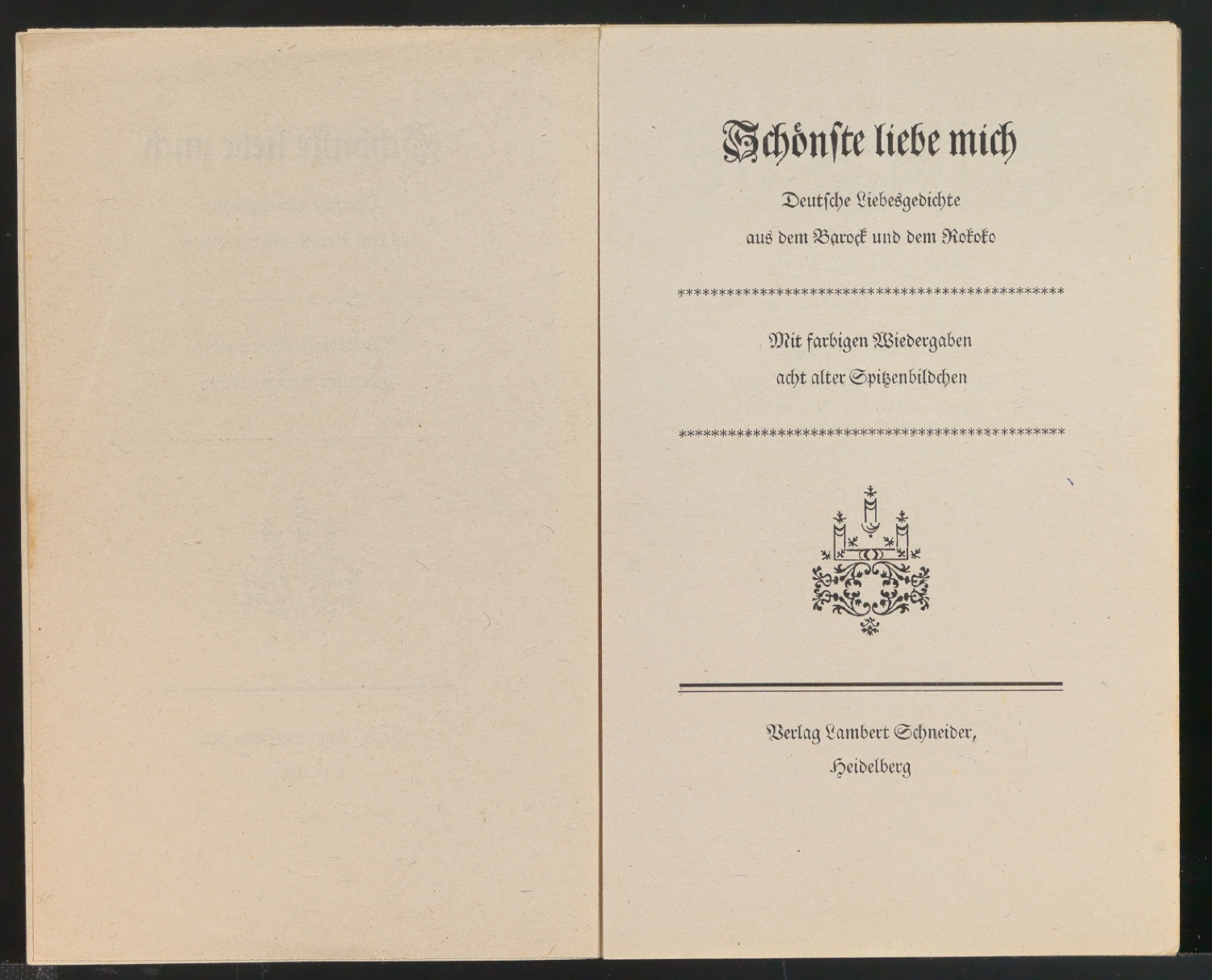 Korrekturbögen neuere 2. Korrektur für Schönste, liebe mich — Blatt 5