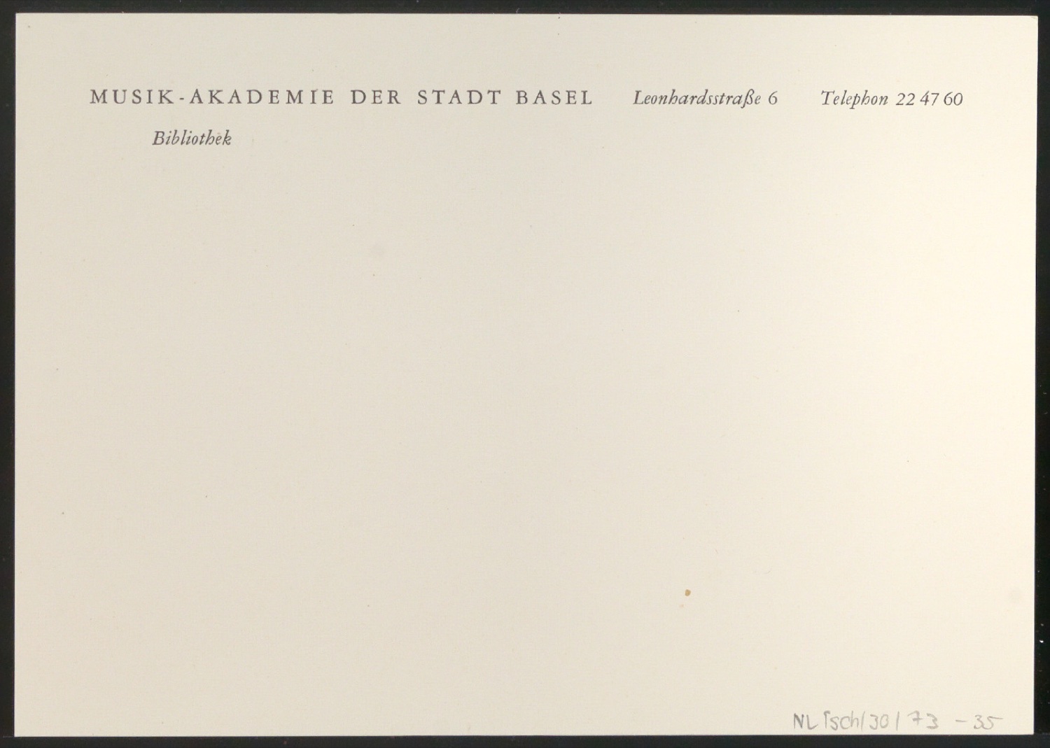 Belegexemplare vom Corporate Design für Musik-Akademie Basel — Blatt 4