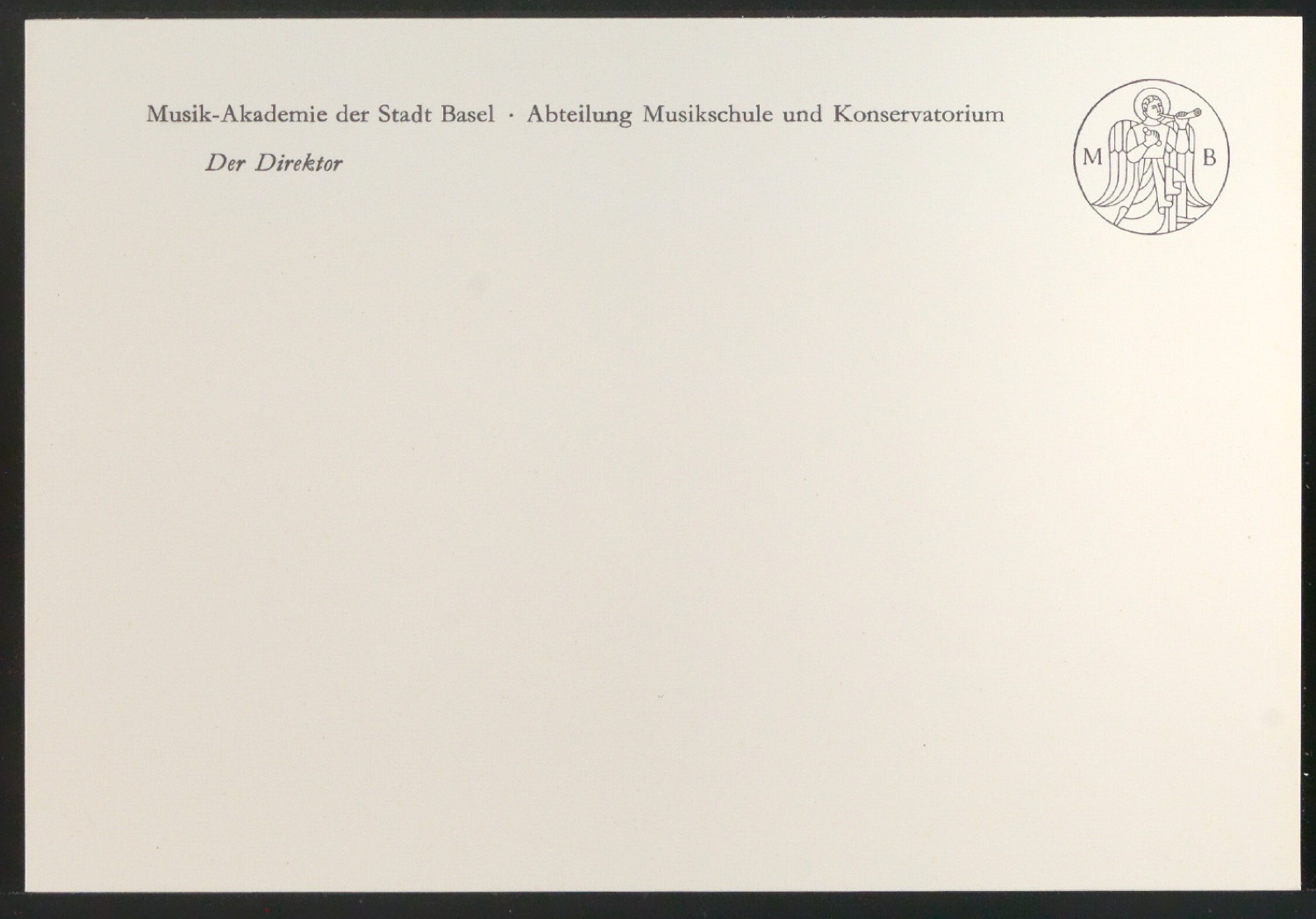 Belegexemplare vom Corporate Design für Musik-Akademie Basel — Blatt 5