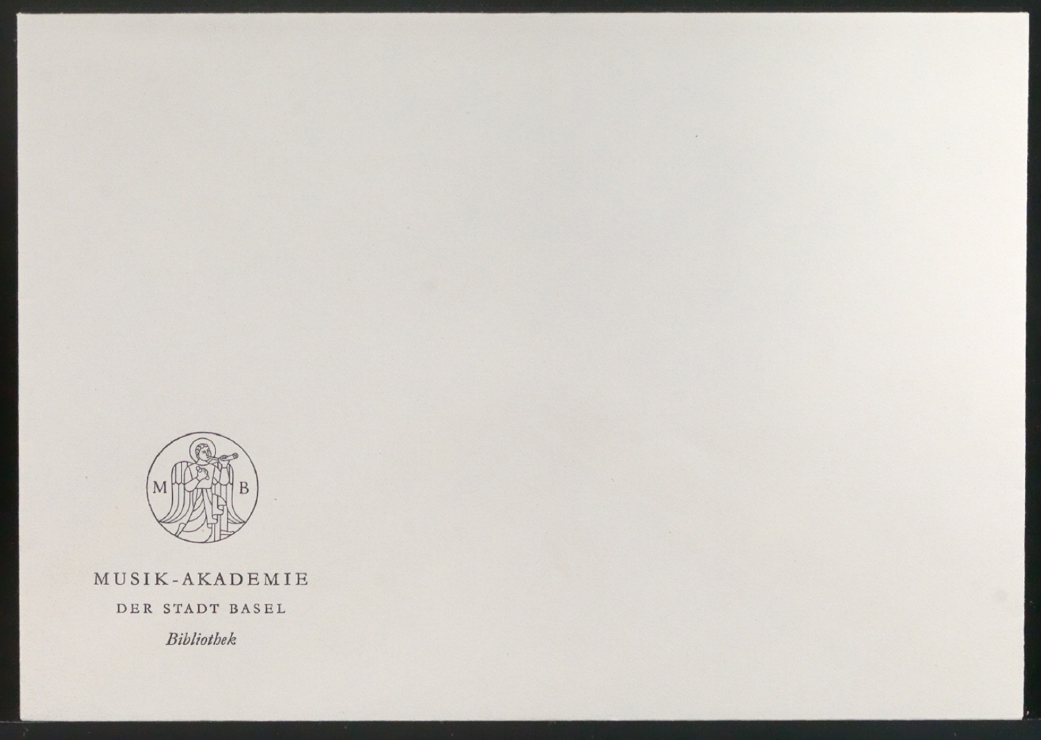 Belegexemplare vom Corporate Design für Musik-Akademie Basel — Blatt 11