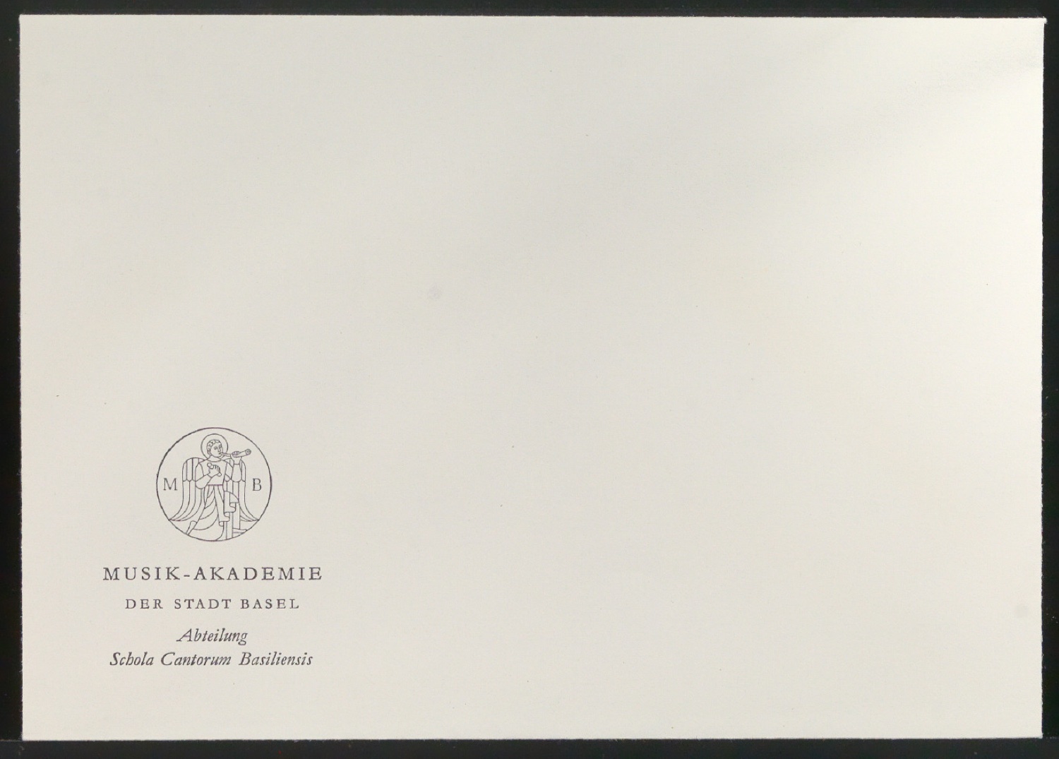 Belegexemplare vom Corporate Design für Musik-Akademie Basel — Blatt 13