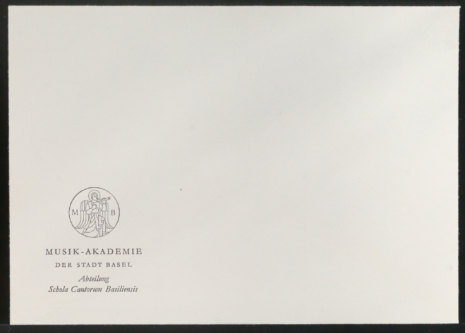 Belegexemplare vom Corporate Design für Musik-Akademie Basel — Blatt 15