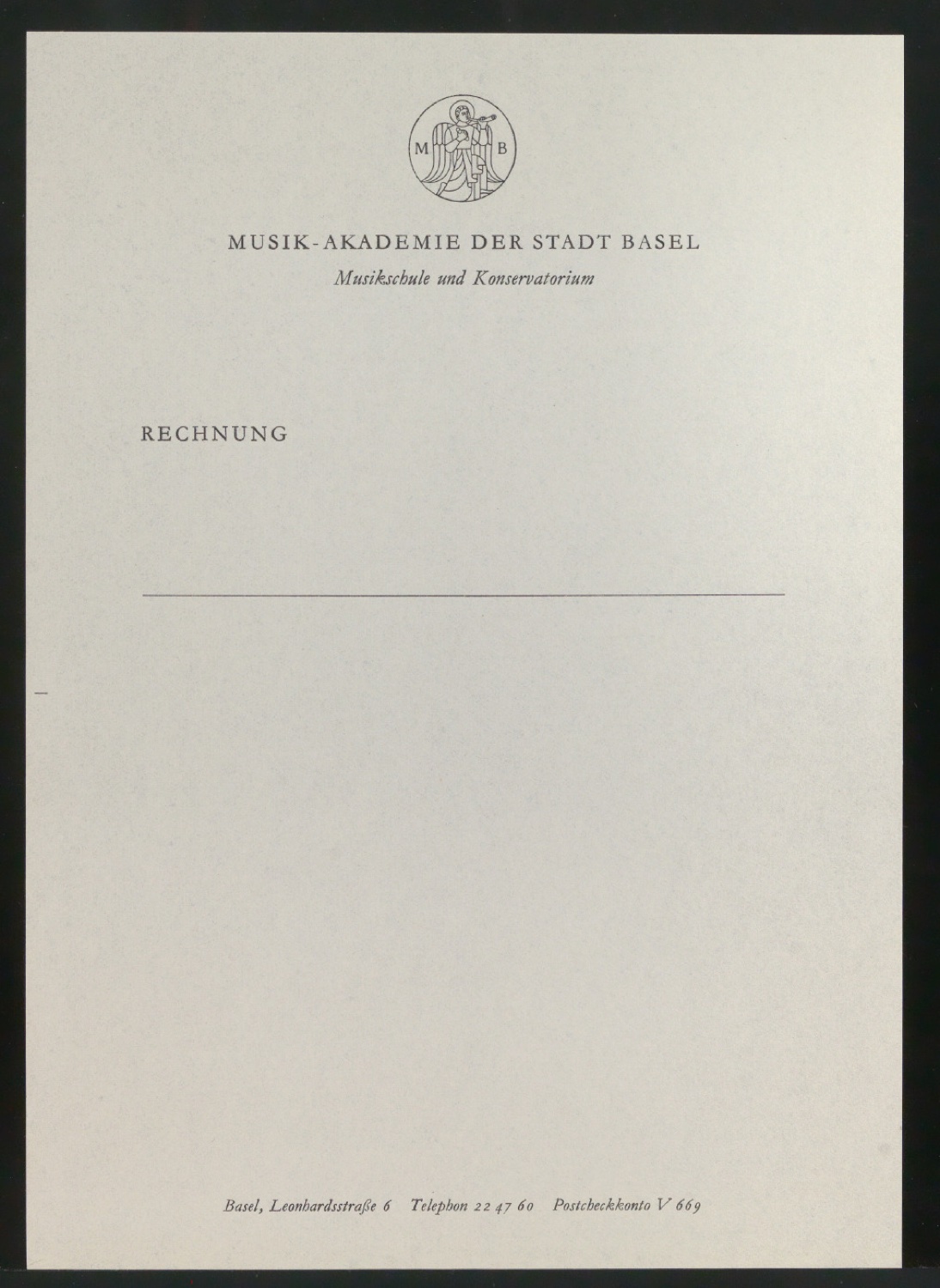 Belegexemplare vom Corporate Design für Musik-Akademie Basel — Blatt 33