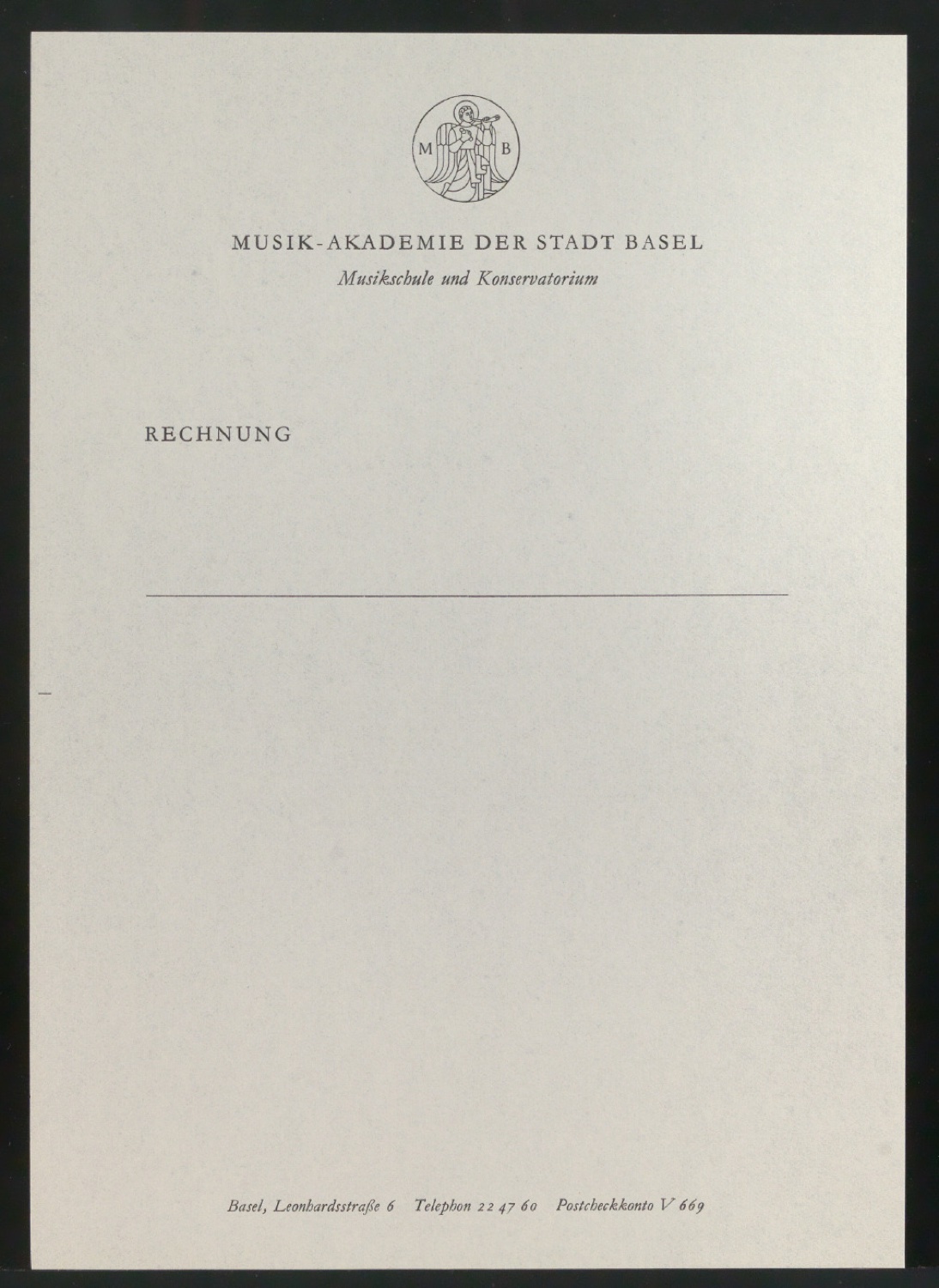 Belegexemplare vom Corporate Design für Musik-Akademie Basel — Blatt 35