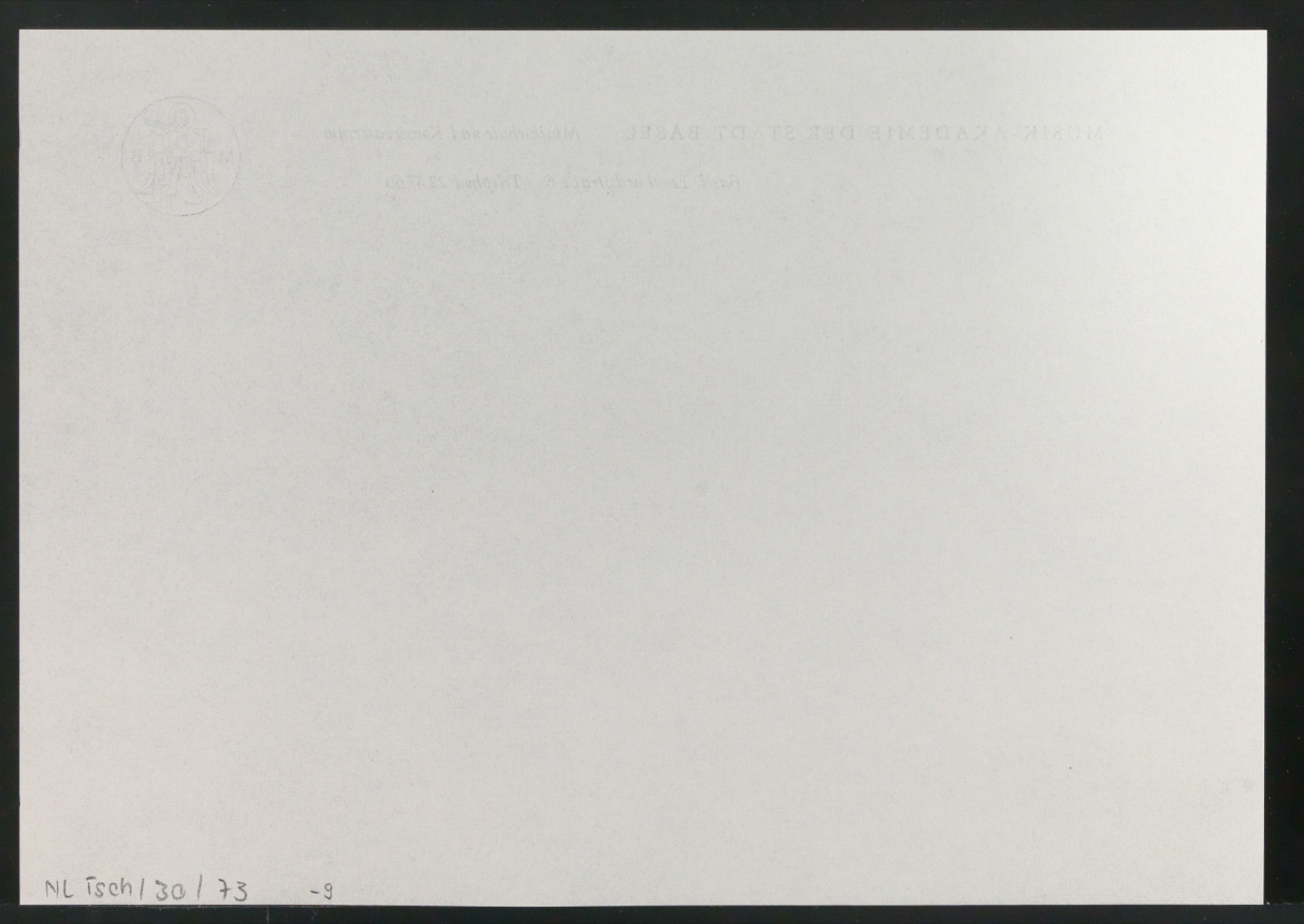 Belegexemplare vom Corporate Design für Musik-Akademie Basel — Blatt 48
