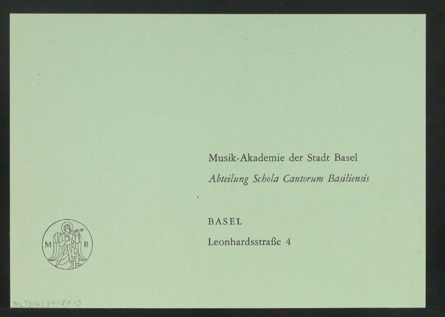 Belegexemplare vom Corporate Design für Musik-Akademie Basel — Blatt 6