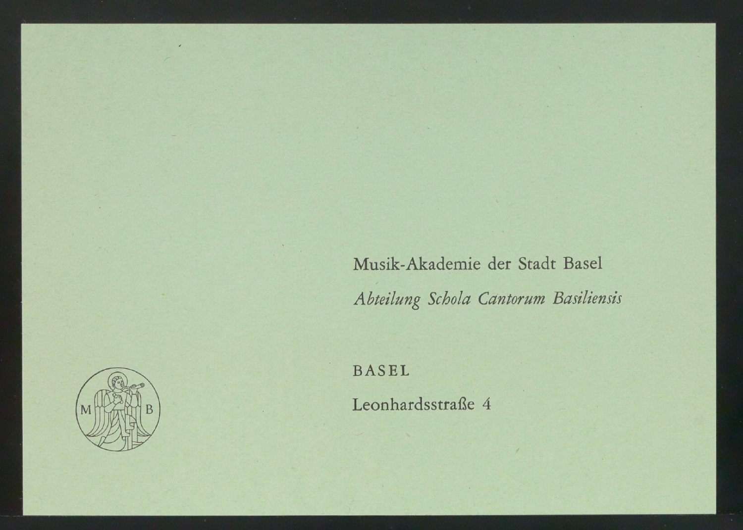 Belegexemplare vom Corporate Design für Musik-Akademie Basel — Blatt 7
