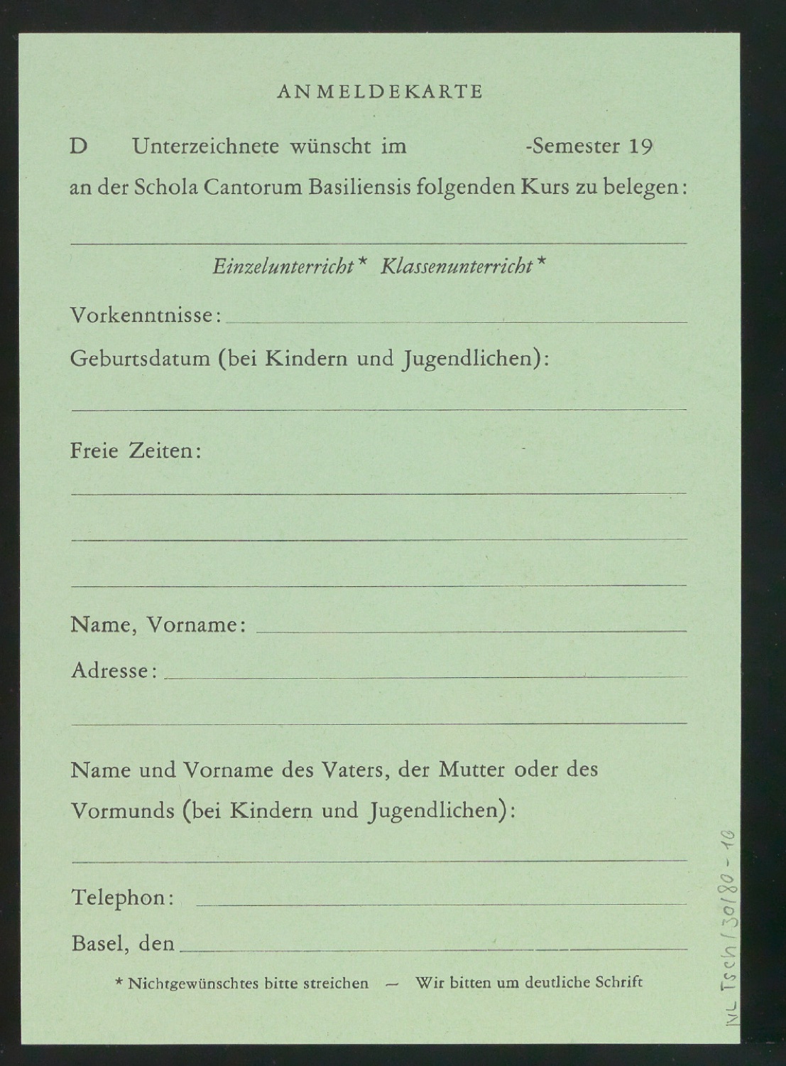 Belegexemplare vom Corporate Design für Musik-Akademie Basel — Blatt 8