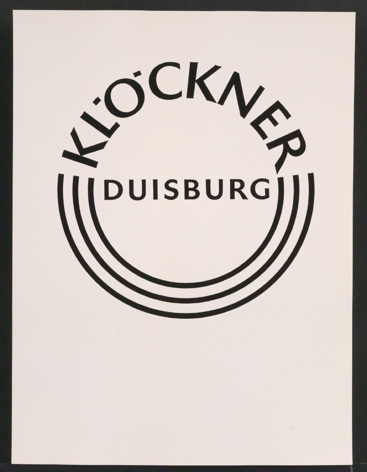 Fotokopien in unterschiedlicher Ausführung von Firmenzeichen für Klöckner & Co — Blatt 21