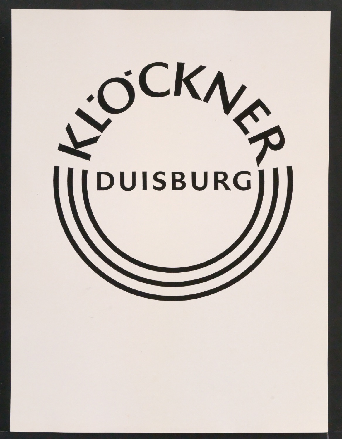 Fotokopien in unterschiedlicher Ausführung von Firmenzeichen für Klöckner & Co — Blatt 23