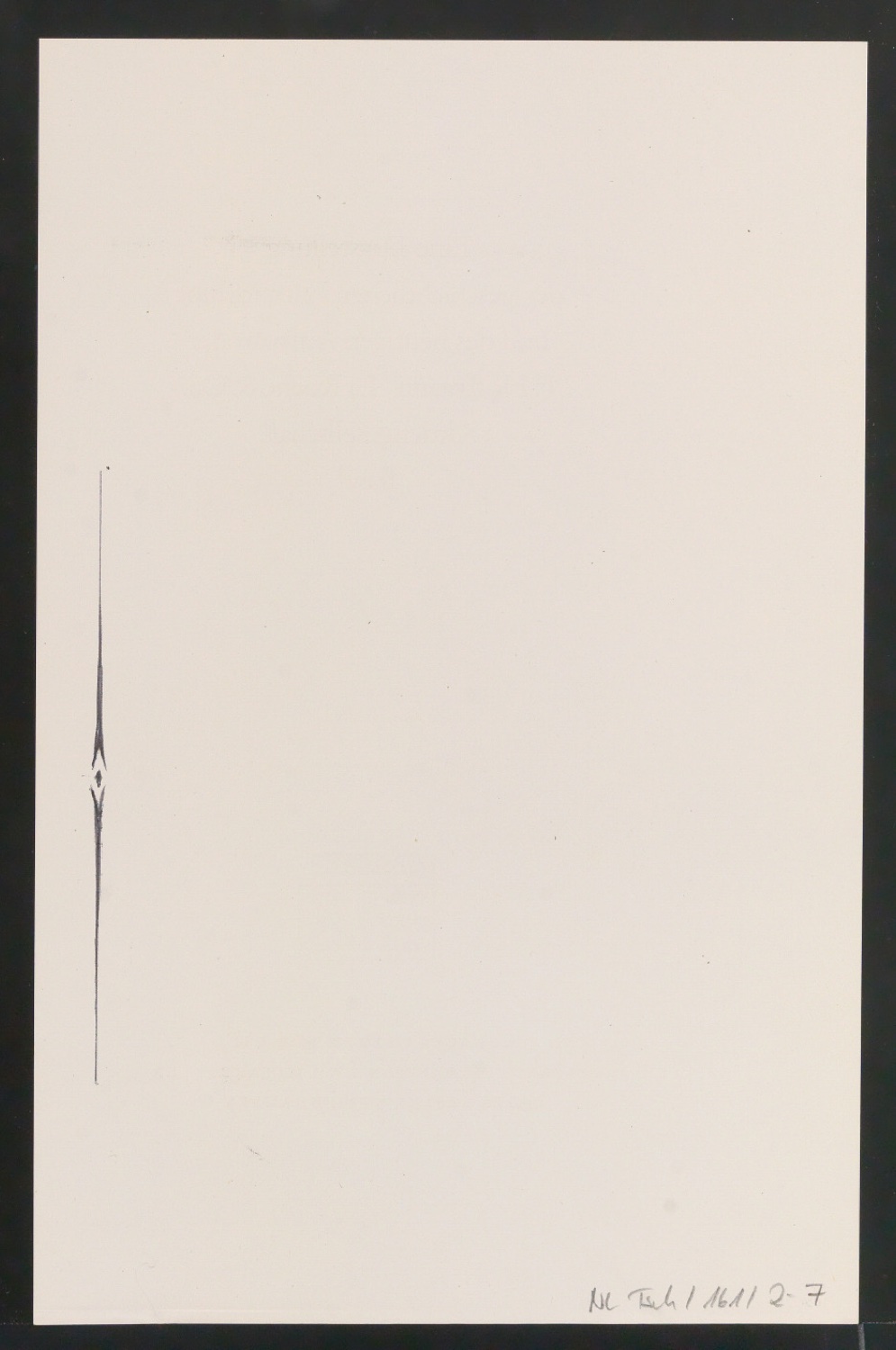 Probedruck für das Titelblatt von Eine Darstellung der geschichtlichen Entwicklung und des heutigen Aufbaus der Fa. Hoffmann - La Roche & Co — Blatt 2