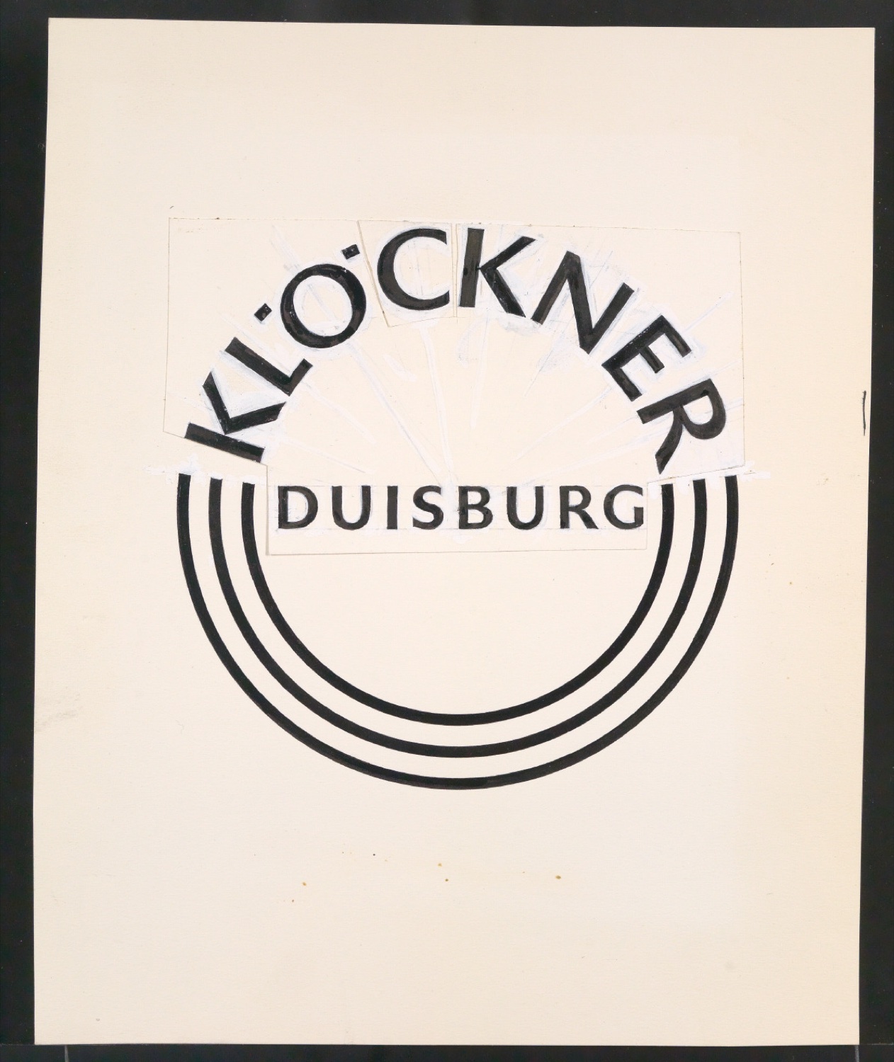 Entwürfe von Firmenzeichen für Klöckner & Co — Blatt 3