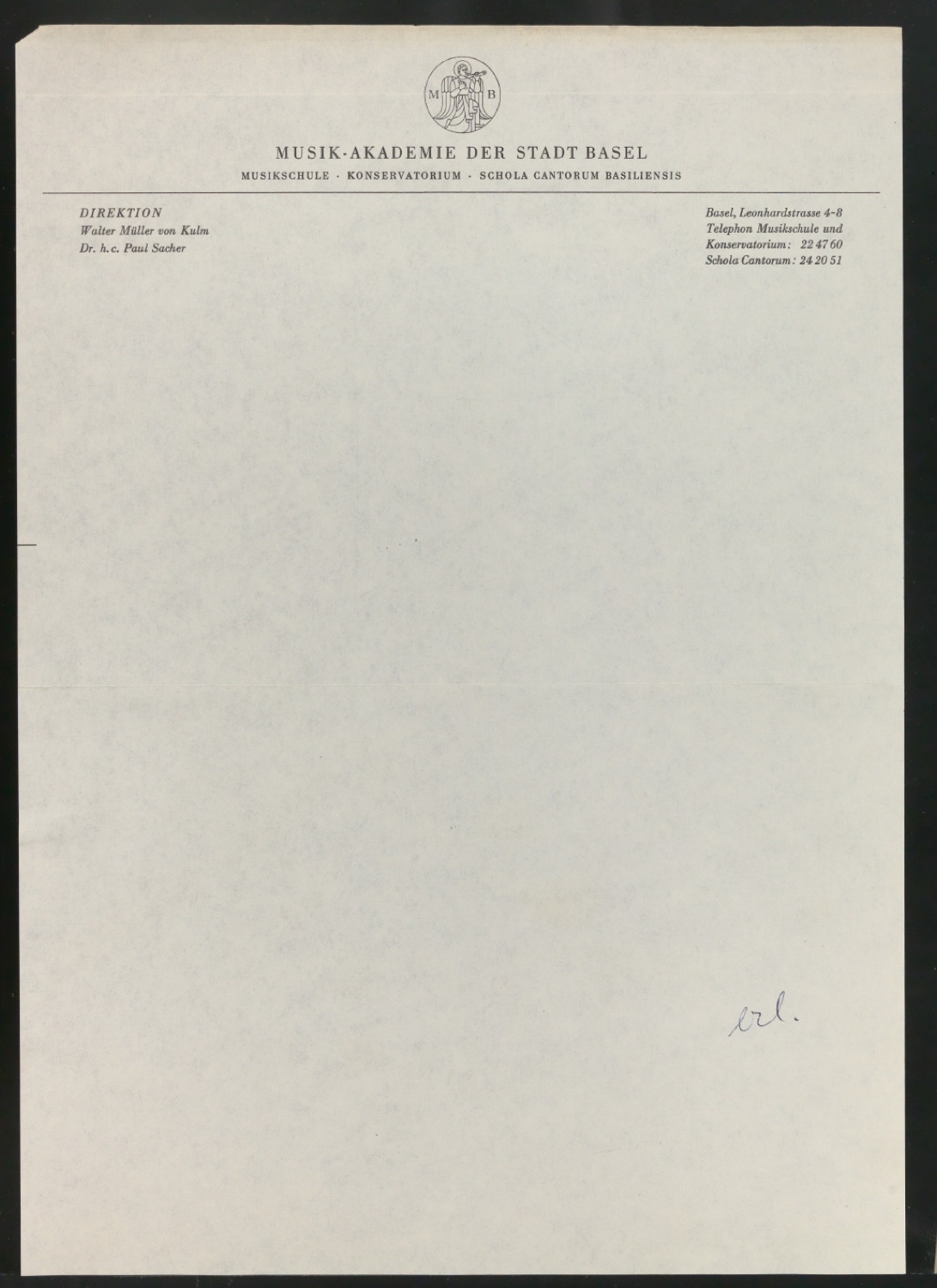 Entwurf und Probedrucke des Corporate Design für Musik-Akademie Basel — Blatt 13