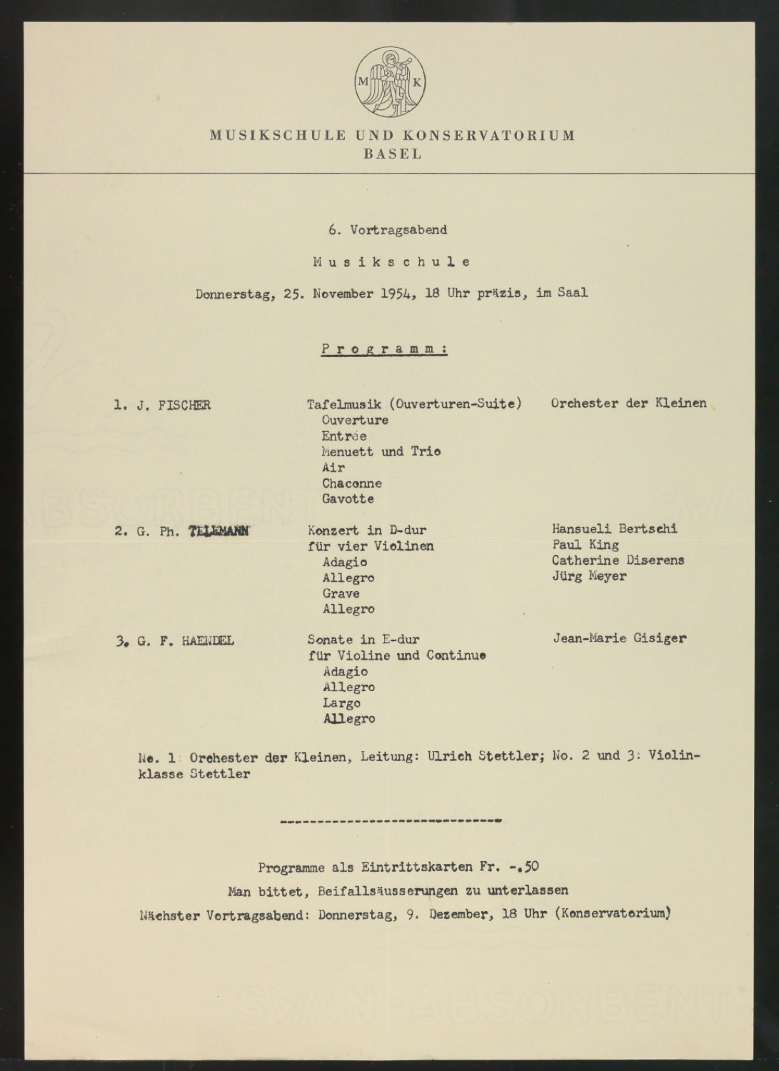 Entwurf und Probedrucke des Corporate Design für Musik-Akademie Basel — Blatt 15