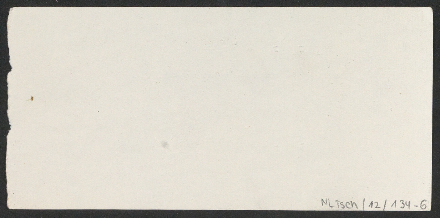 Notizen und Ausschnitte für die Gestaltung von Yorick — Blatt 12
