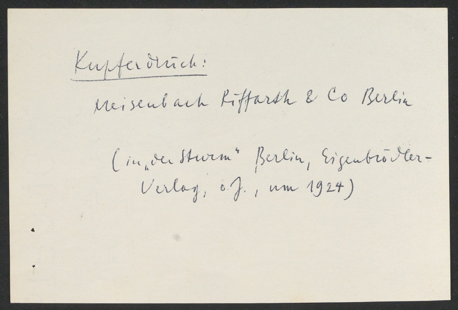 Notizen und Ausschnitte für die Gestaltung von Yorick — Blatt 15