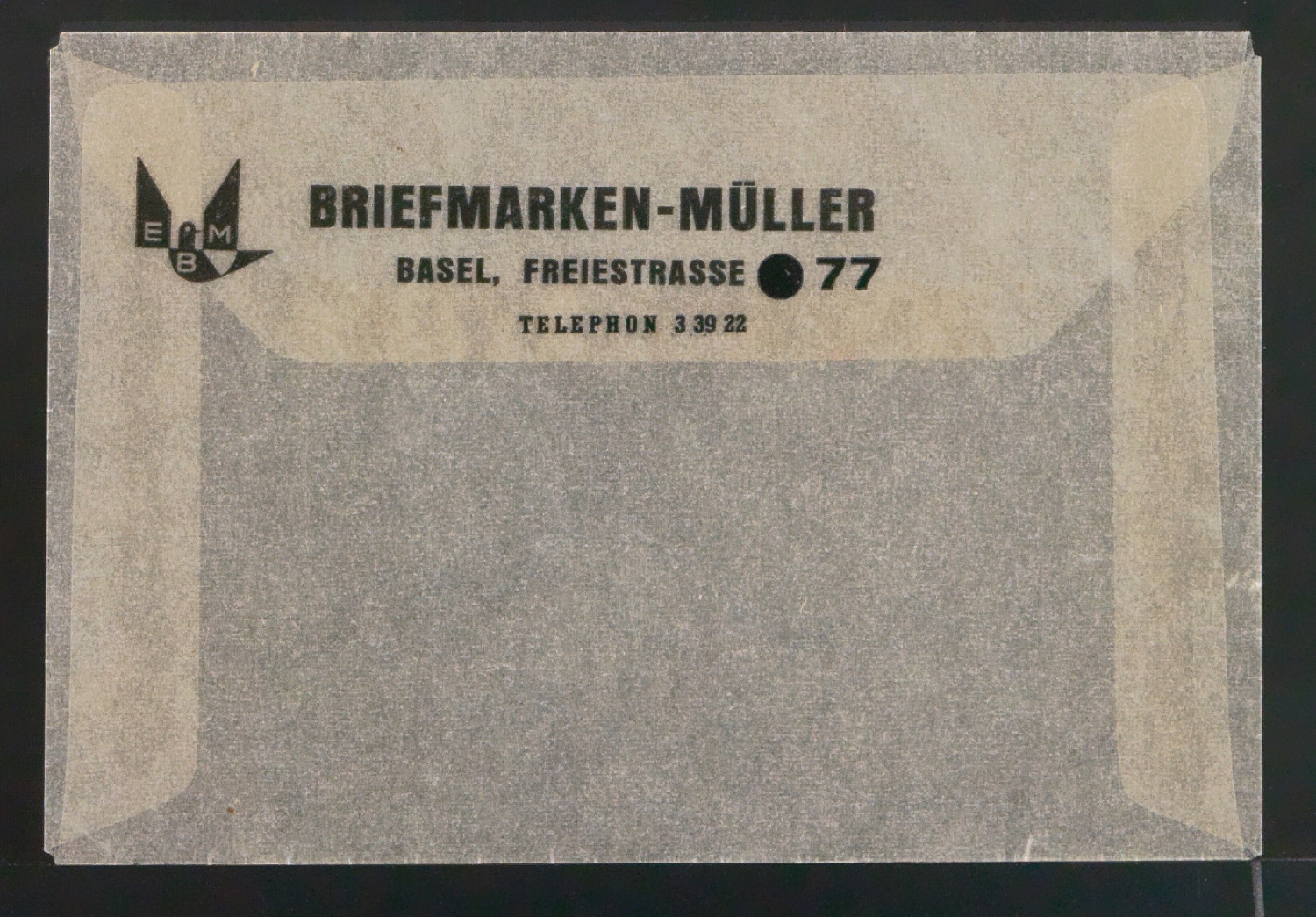 Gebrauchsgrafik für Briefmarken-Müller — Blatt 5