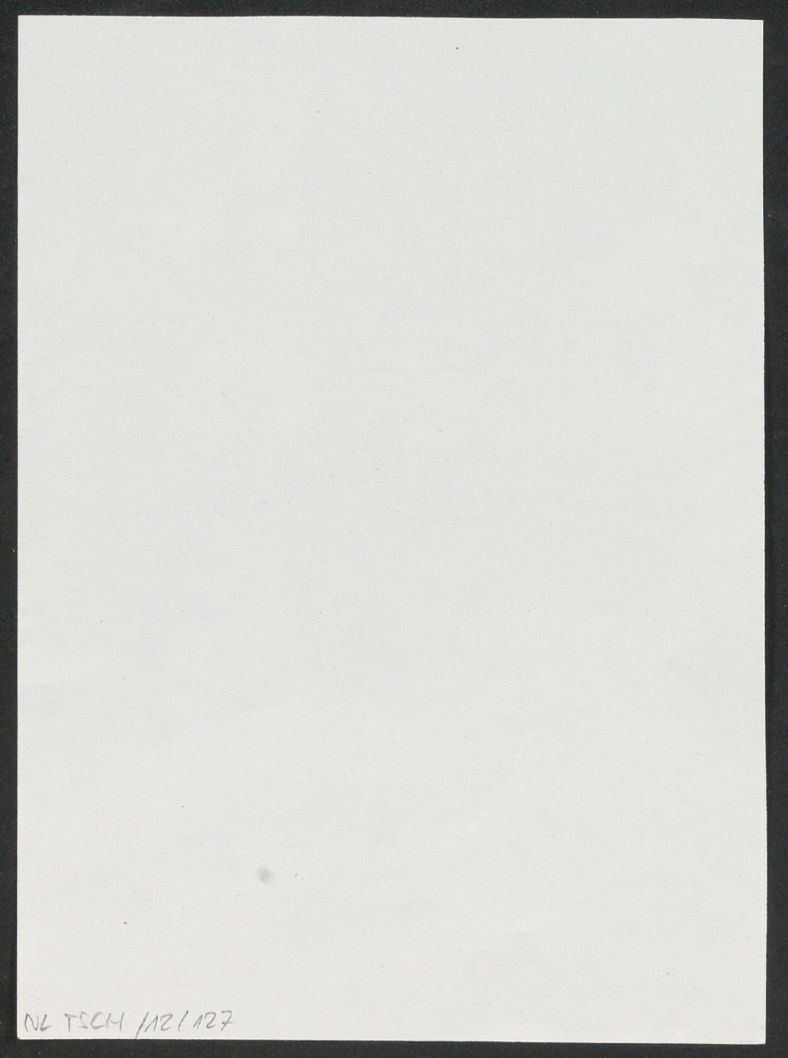 Probedruck und Druckfahnen für das Rückenschild von Yorick — Blatt 2