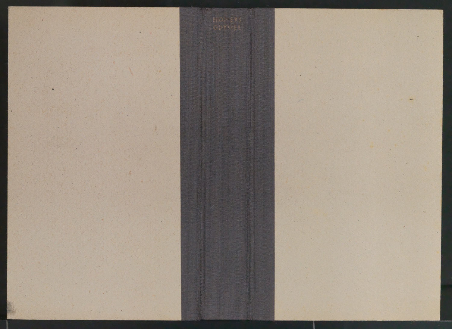 Einbanddecke für Homers Ilias und Odyssee — Blatt 1